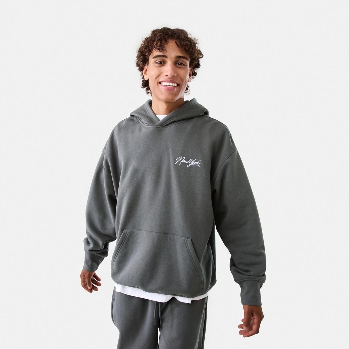 1 Oversized Hoodie Gry Seal, 1 of 8