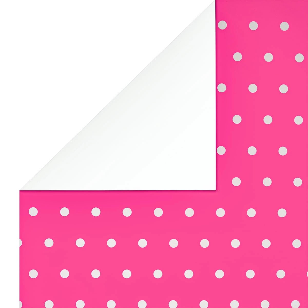 2 Hallmark Gift Wrap Roll - Pink Polka Dots, 2 of 3
