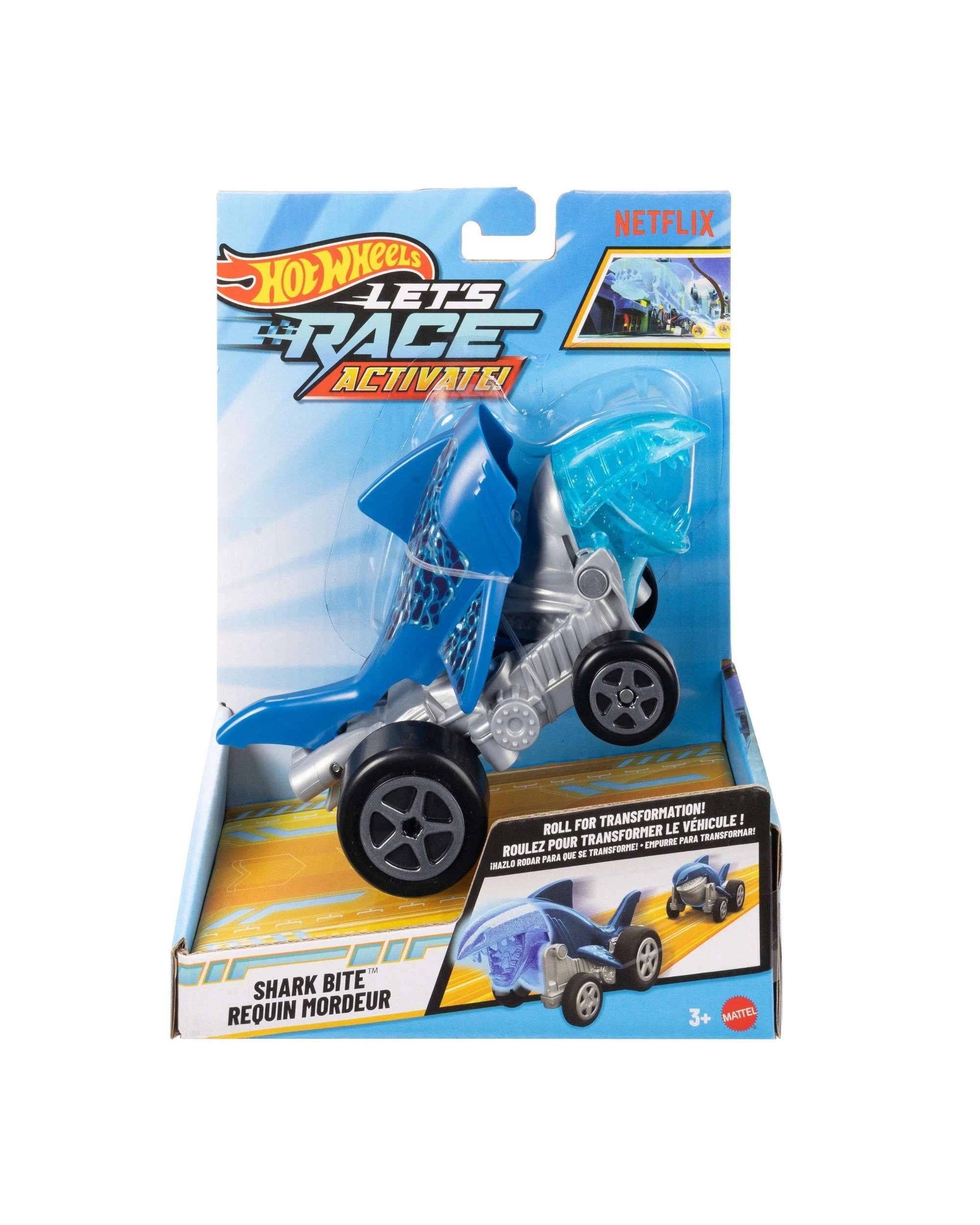 1 Hot Wheels Let's Race Activate! Shark Bite Diecast Vehicle, 1 of 1