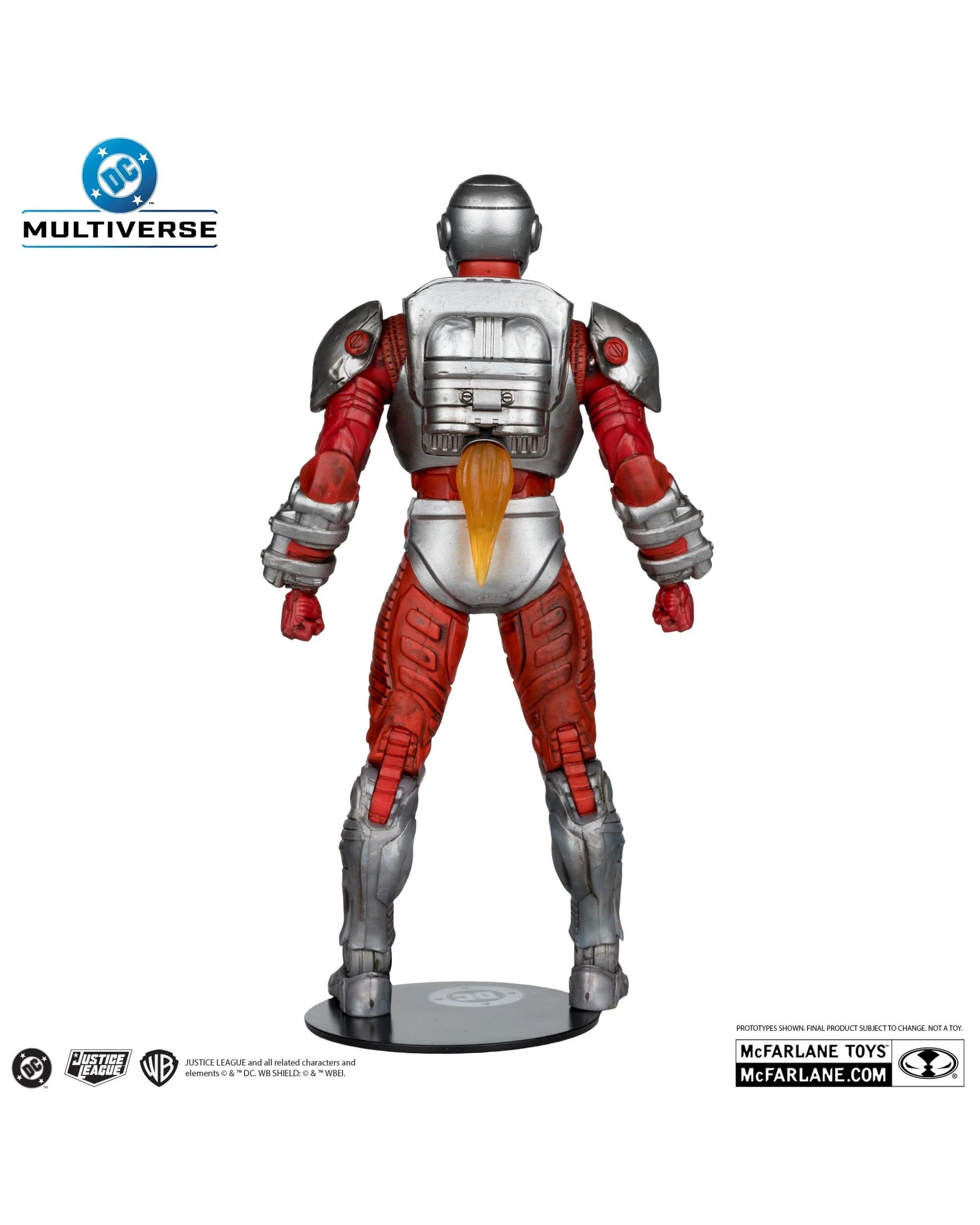 6 DC Multiverse Red Rocket Brigade Justice League Generation Lost 7 inch Action Figure, 6 of 9