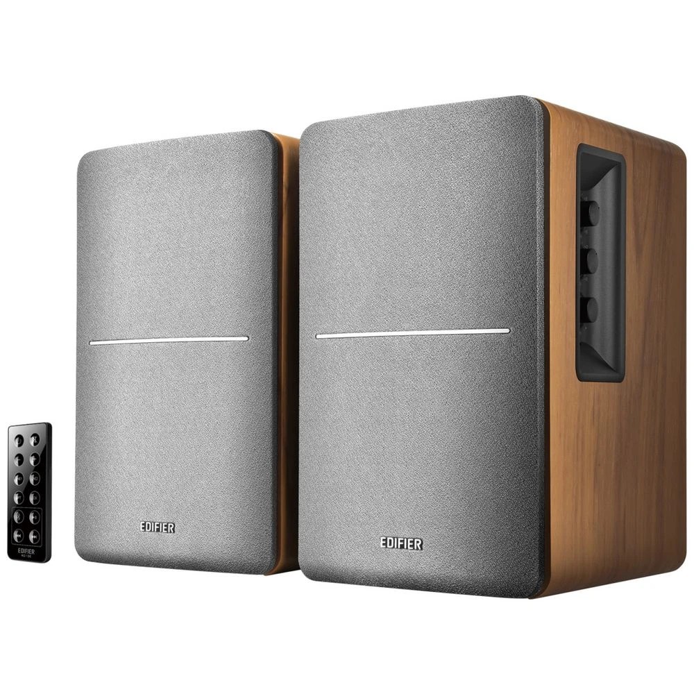 1 EDIFIER R1280DB Bluetooth Bookshelf Speaker Brown, 1 of 9