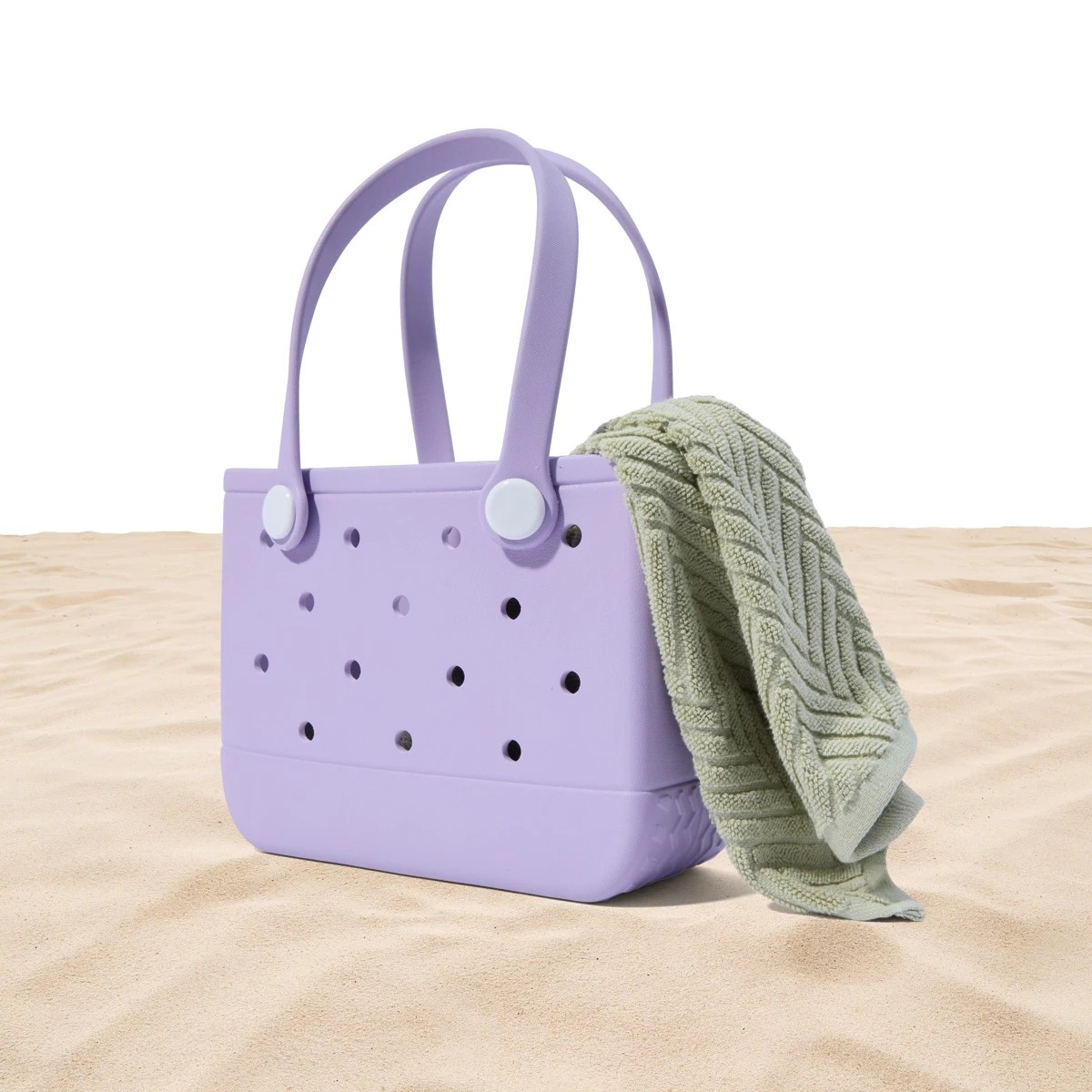 1 Mini EVA Tote - Lilac, 1 of 8