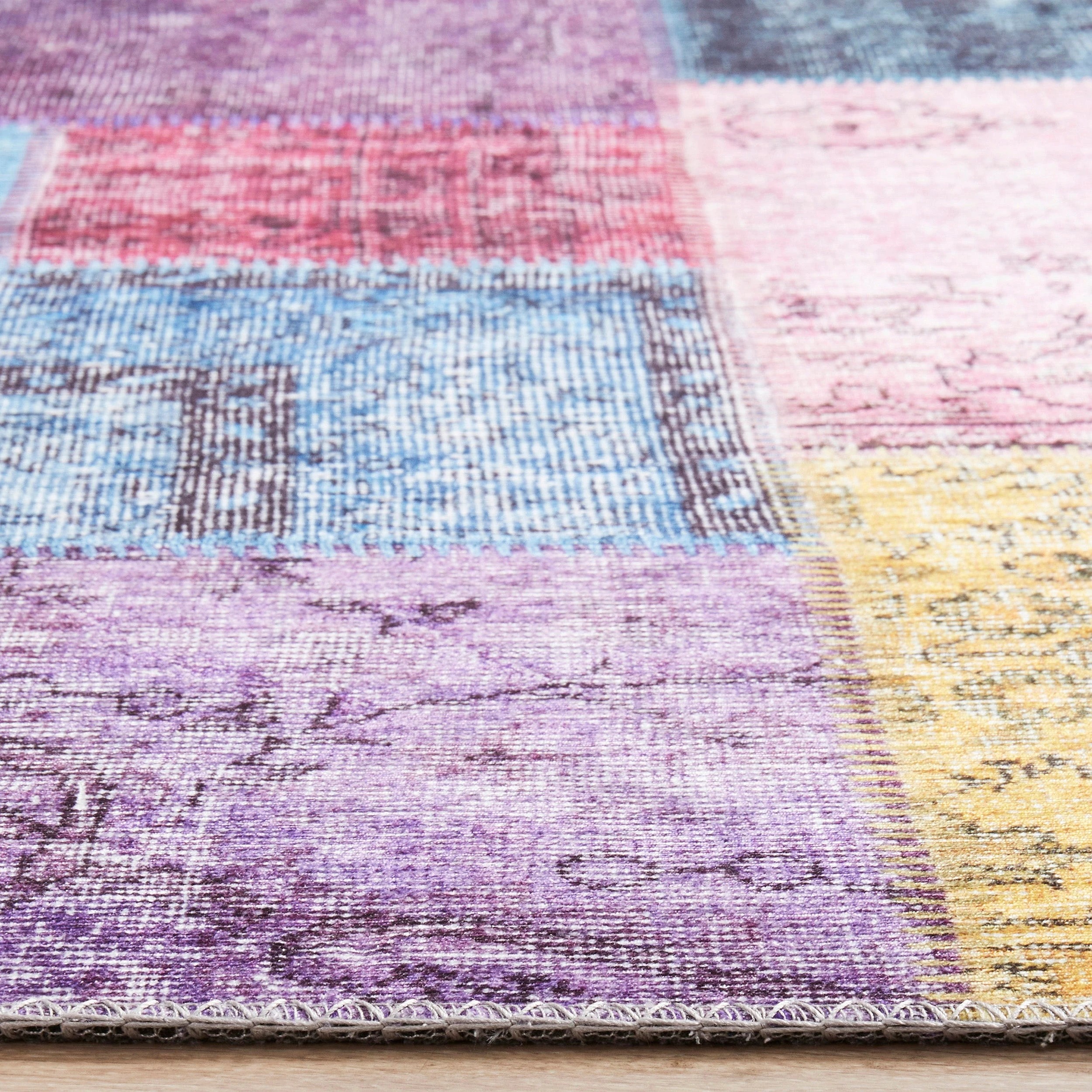 8 Common Ground Rugs Bazaar 167 320x230cm - Extra Large Floor Rug - Blue, 8 of 9