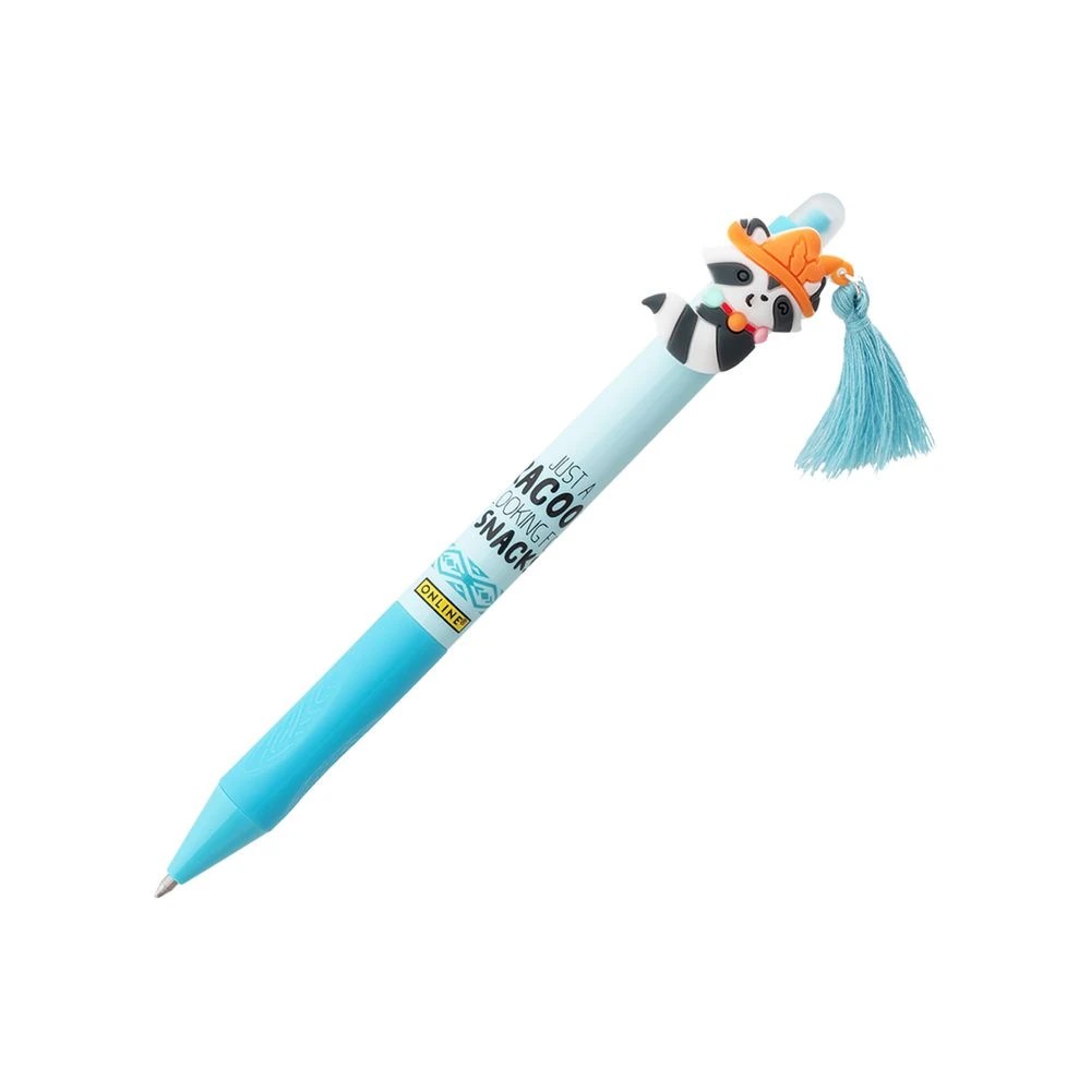 1 ONLINE magiXX Fun Erasable Gel Pen Charming Raccoon, 1 of 3