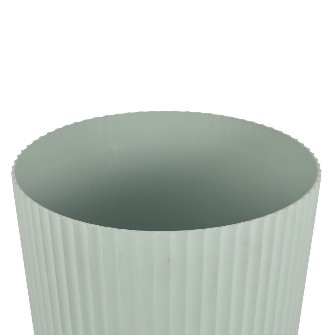 3 38cm Linear Plastic Pot - Sage, 3 of 4