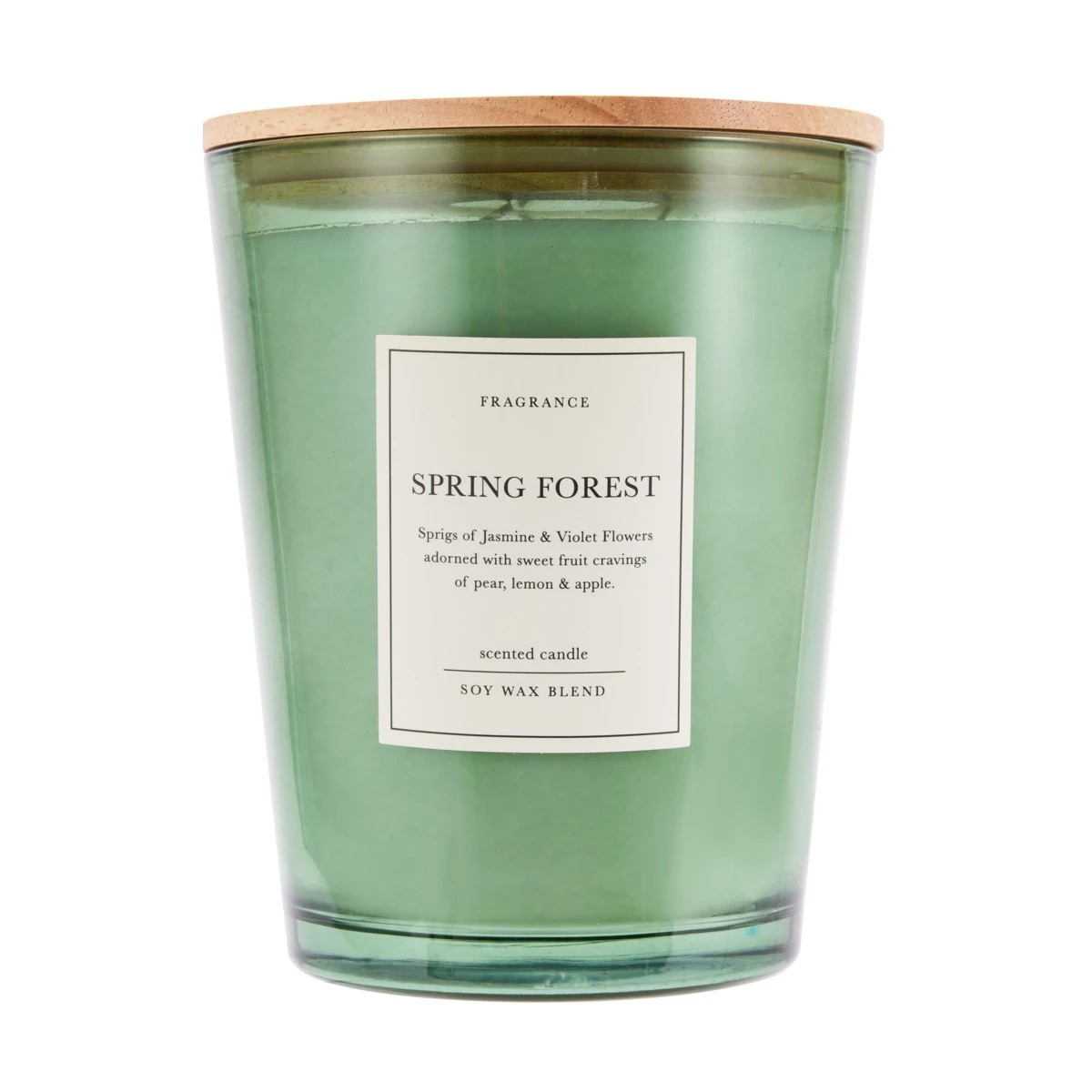 1 XL Spring Forest Soy Wax Blend Scented Candle, 1 of 4