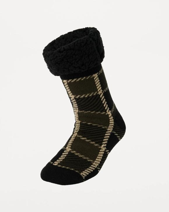 Sherpa Lined Home Socks