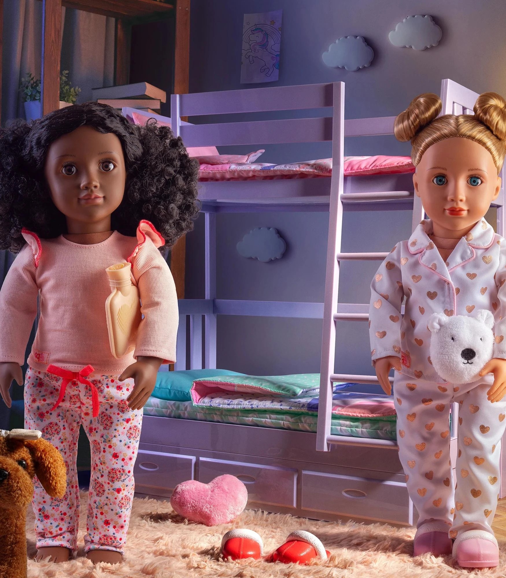 3 Our Generation Serenity 18-inch Slumber Party Doll - Pink, 3 of 7