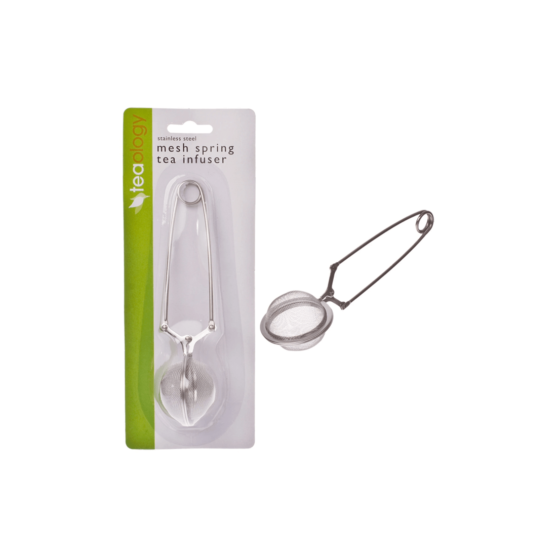 3 Teaology Stainless Steel Mesh Spring Tea Leaf Infuser And Tea Strainer
 - Silver, 3 of 3