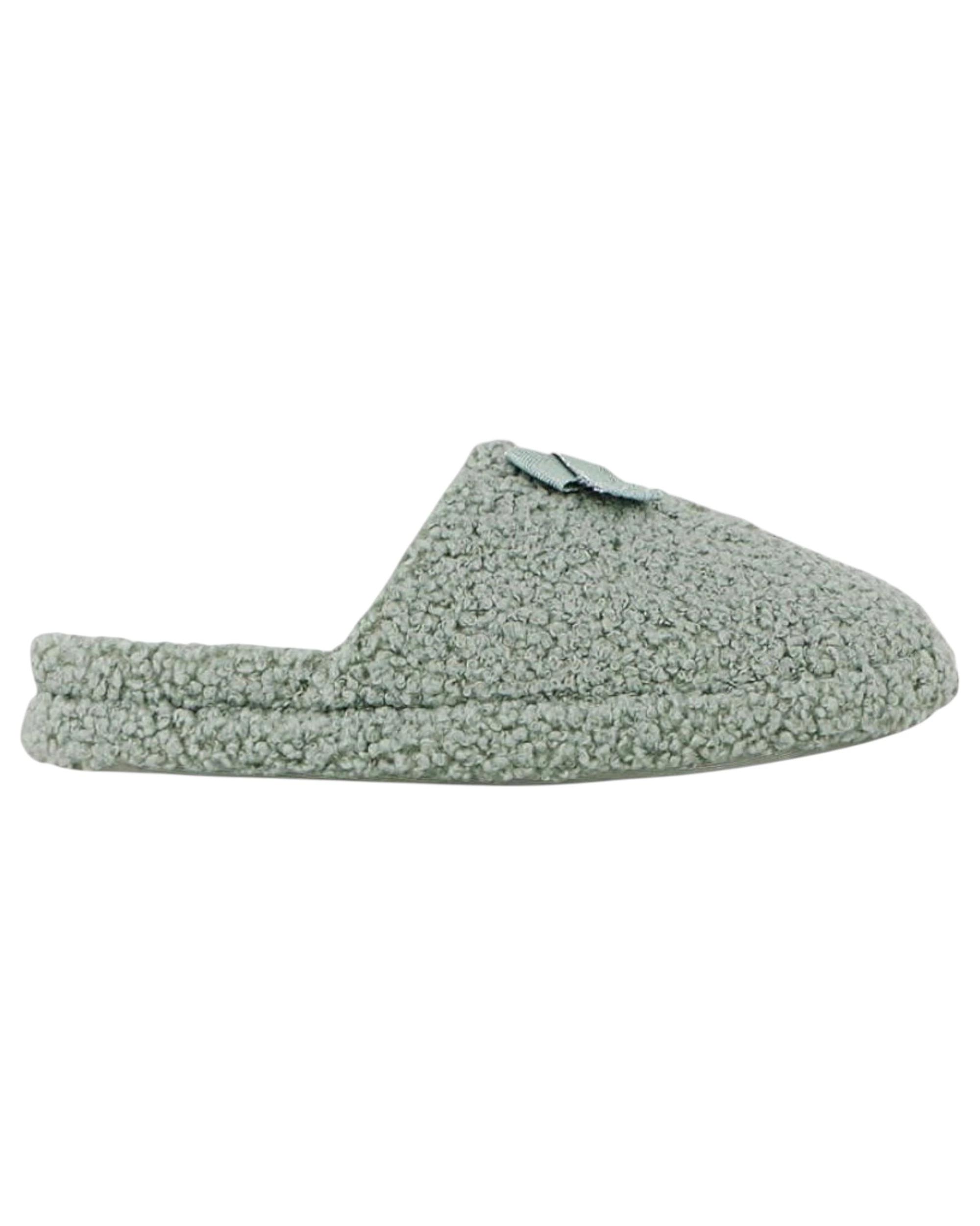 1 Grosby Womens Snugg Comfortable Home Slippers Sage SAGE, 1 of 3