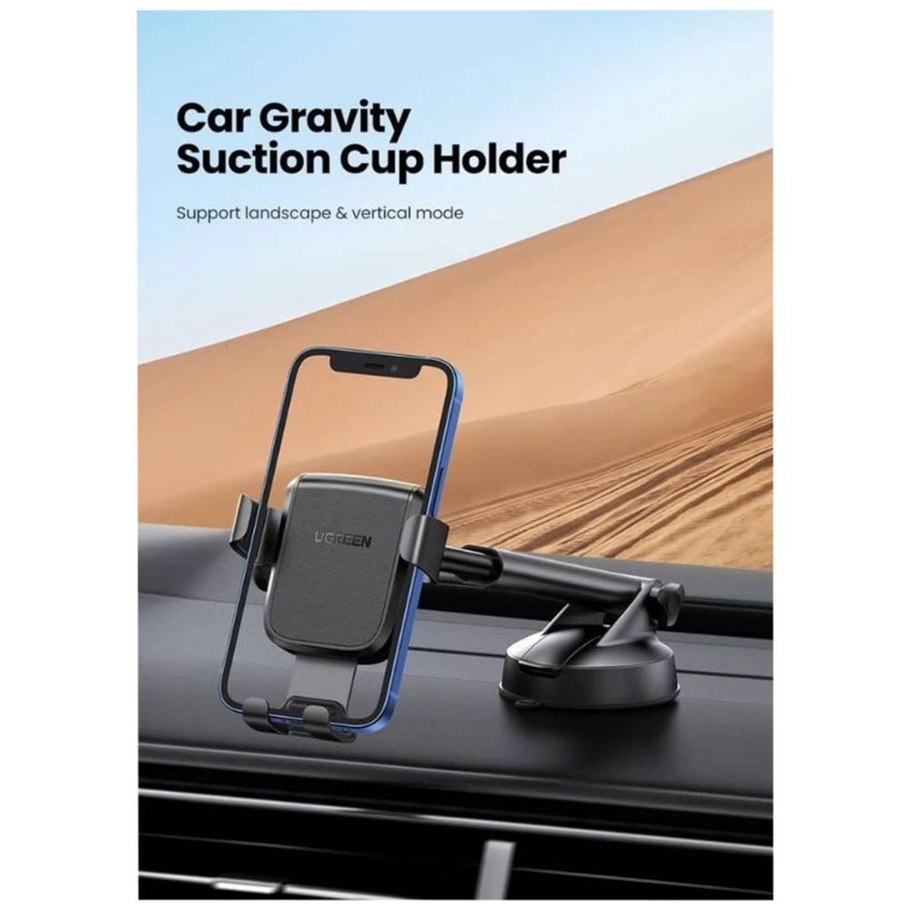 4 UGREEN Gravity Car Phone Holder, 4 of 6