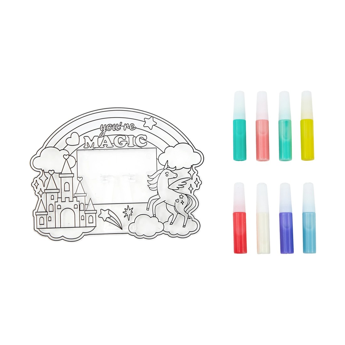 2 Paint Your Own Suncatcher Photo Frame Kit, 2 of 4