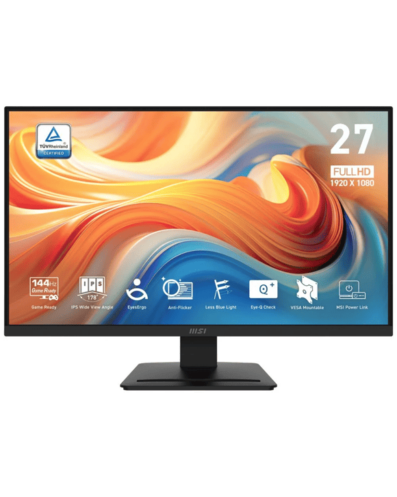 MSI 27" PRO E14 FHD 144Hz Monitor MP273L