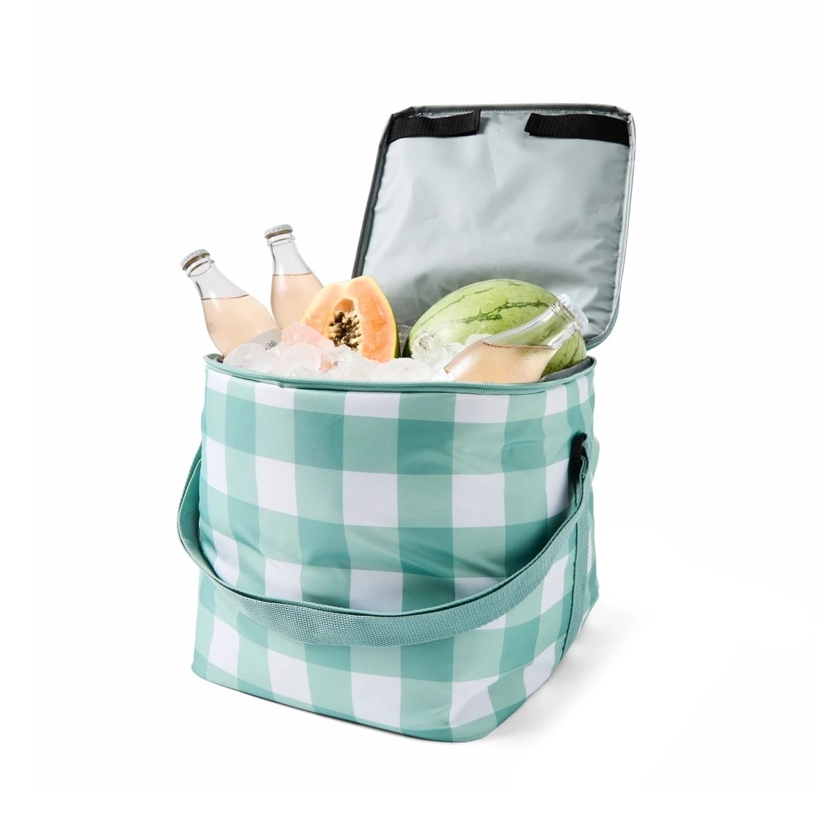 1 20L Collapsible Cooler - Gingham, 1 of 7