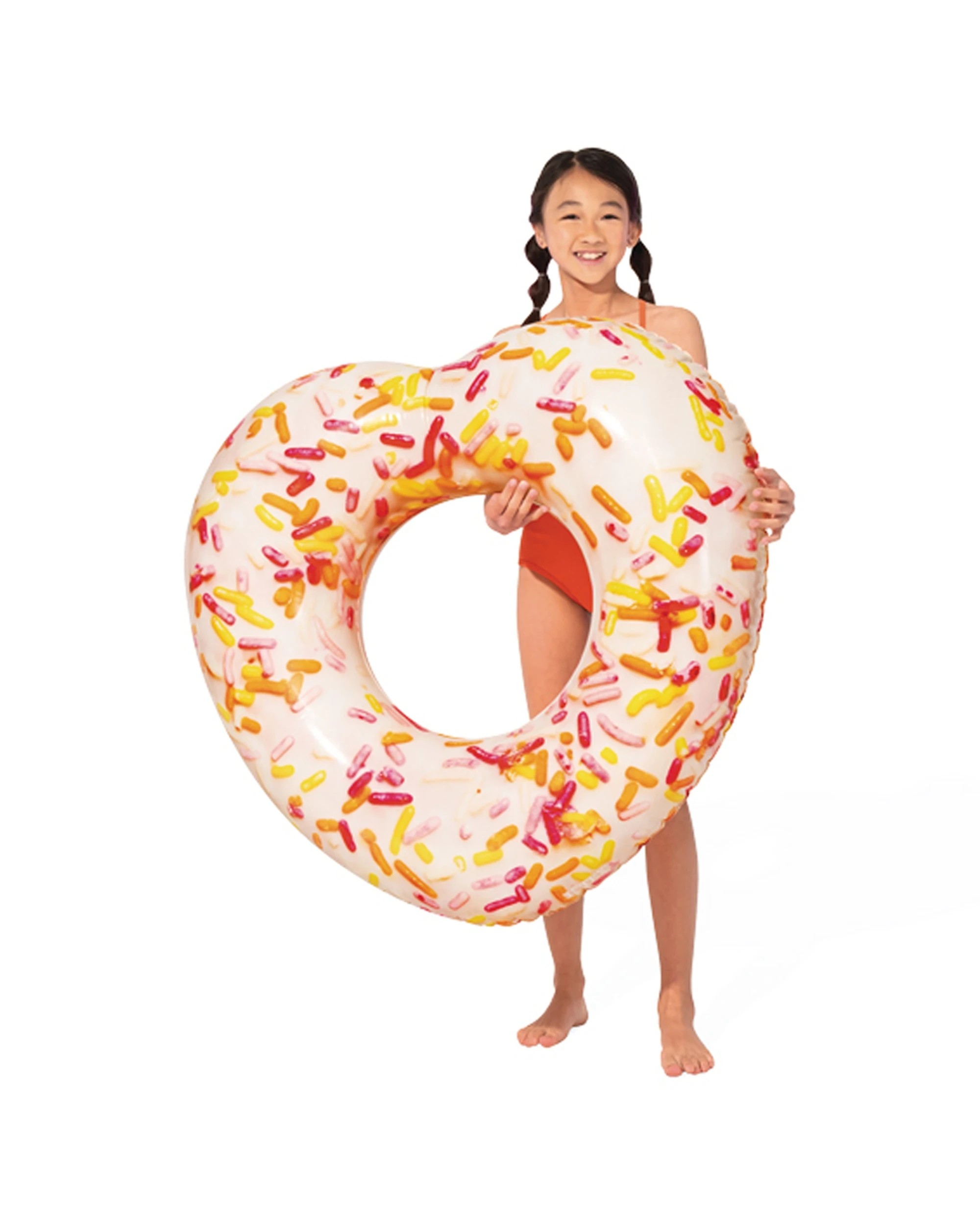 5 Intex 3PK Sprinkle Donut Heart Tube Inflatable Float - Multi, 5 of 7