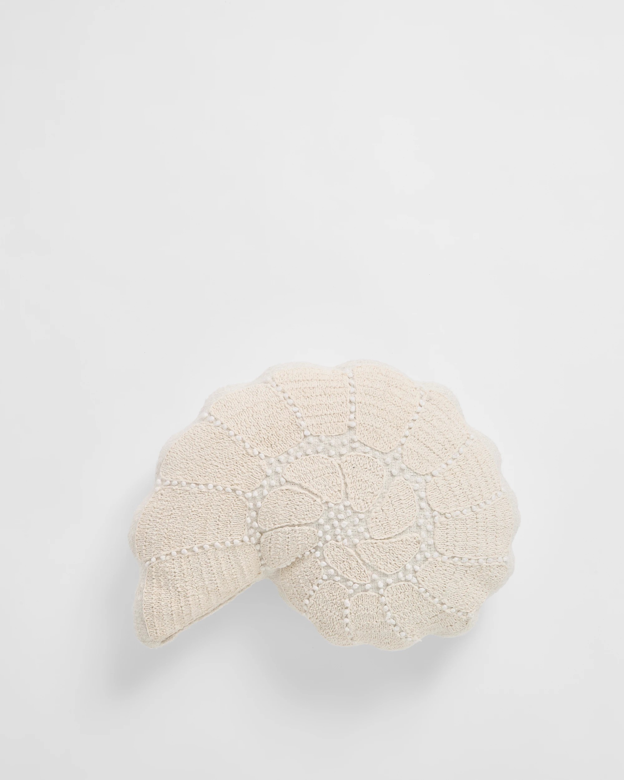 1 Target Shell Crochet Cushion - White, 1 of 2