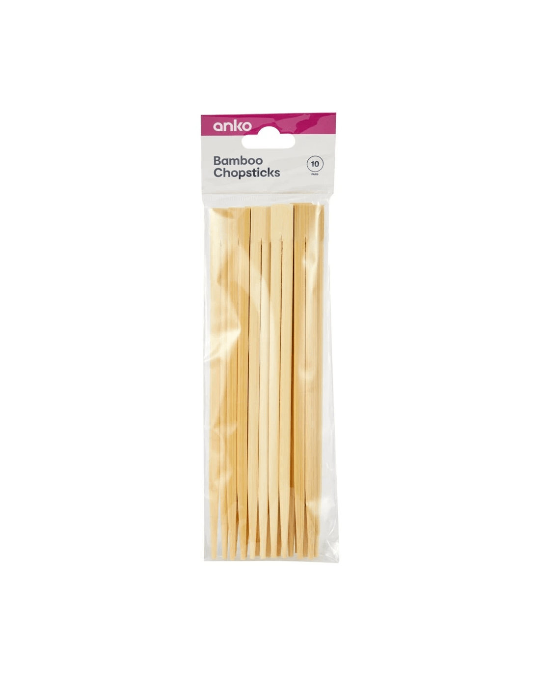 5 10 Pack Bamboo Chopsticks, 5 of 5