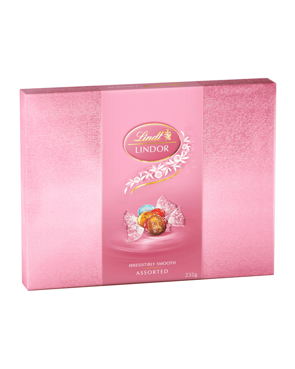 Lindt LINDOR Irresistibly Smooth Chocolate Gift Box 232g