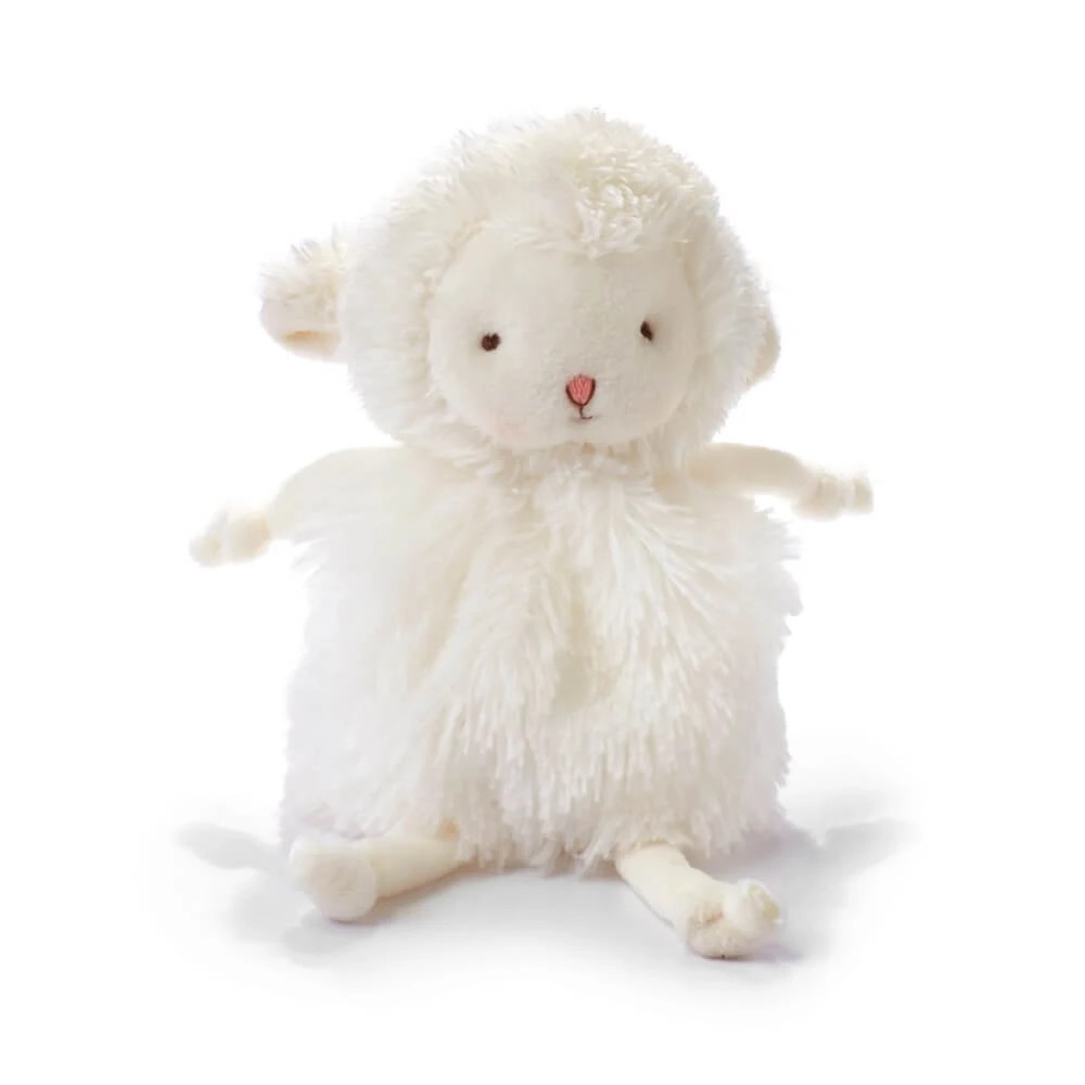 1 Bunnies by the Bay - Kiddo Lamb Roly Poly - Soft Toy Bunny Rabbit - - 12cm - White, 1 of 5