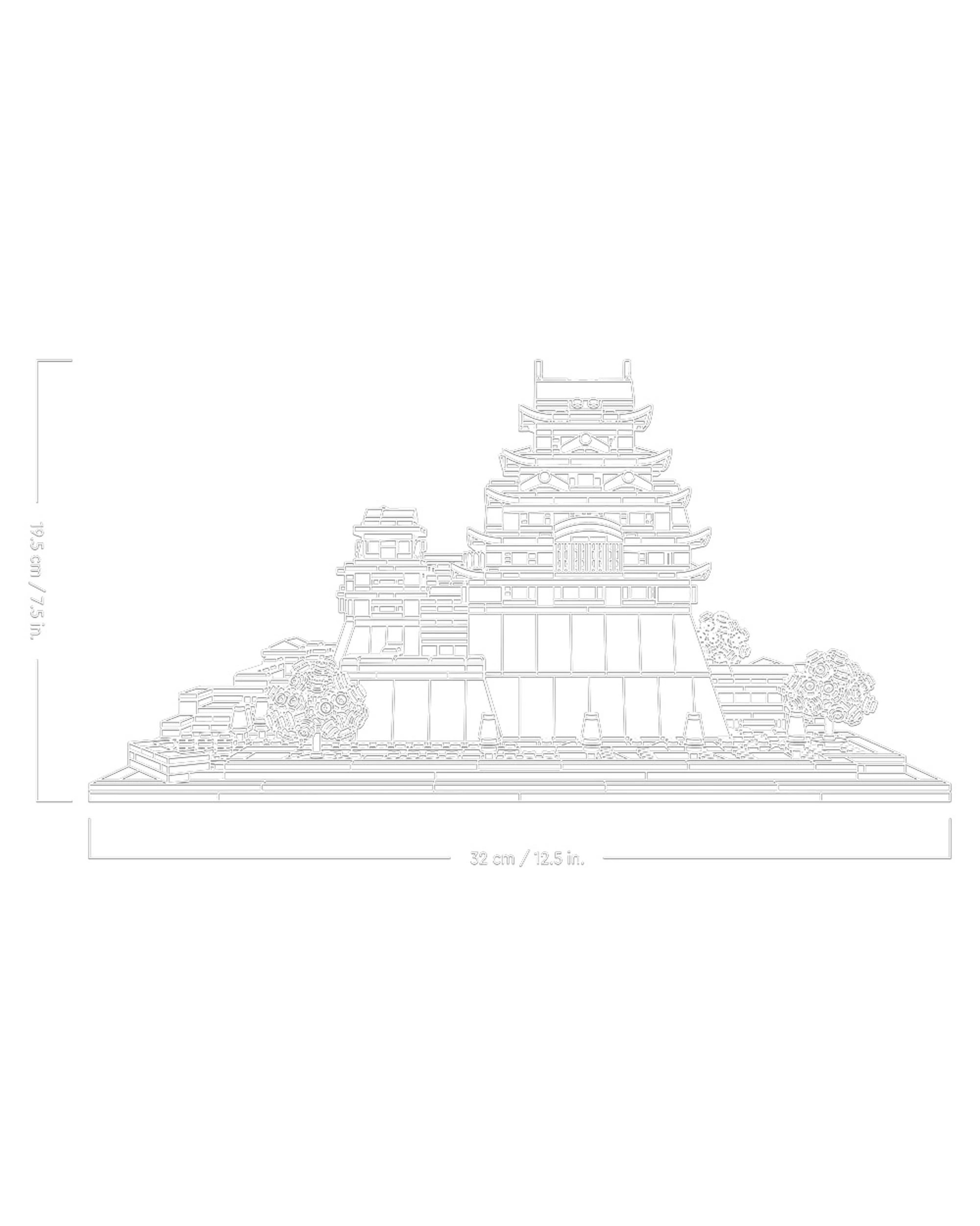 10 LEGO Architecture Himeji Castle - 21060, 10 of 10