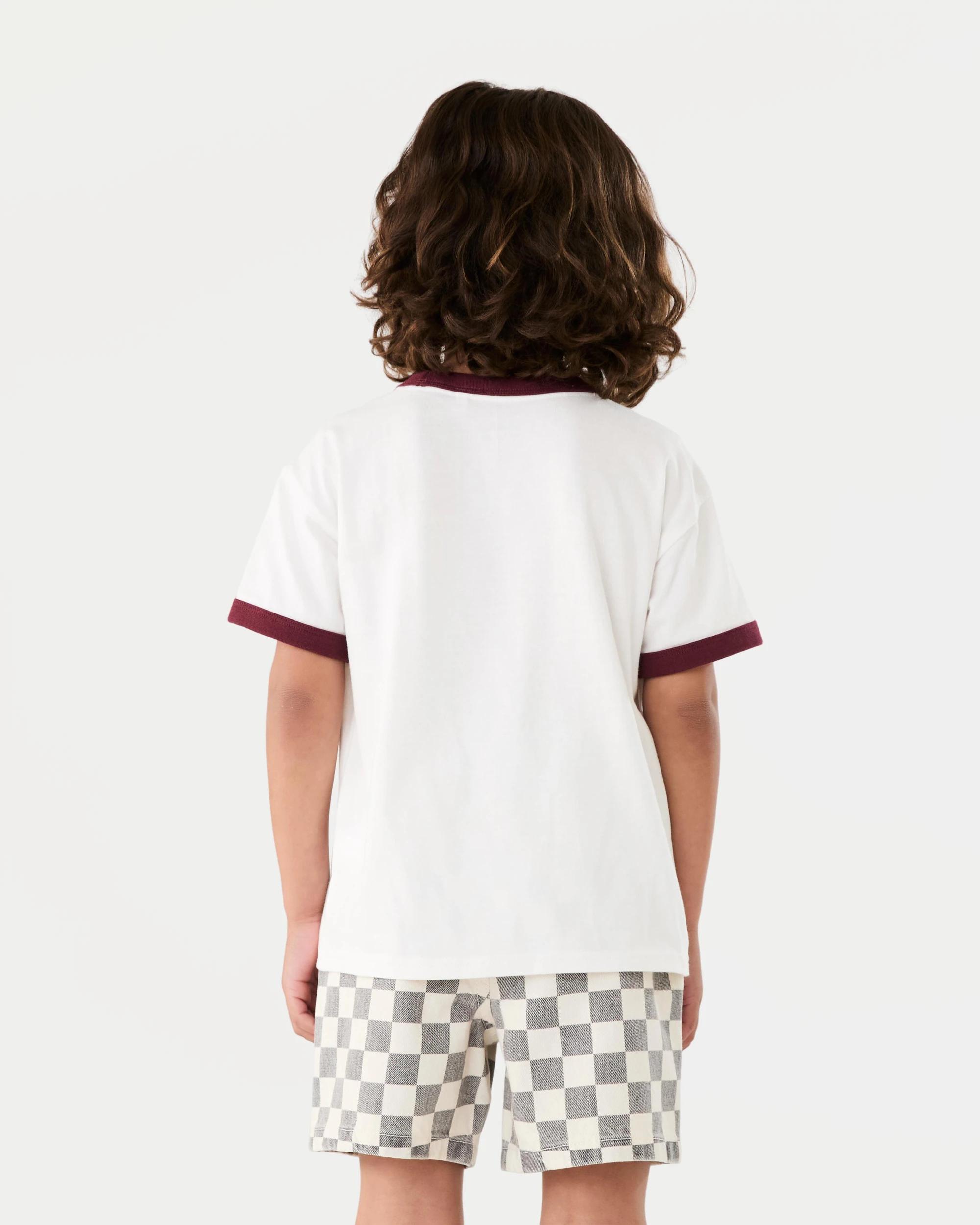 2 Chest Print T-shirt Wht Slogan, 2 of 8