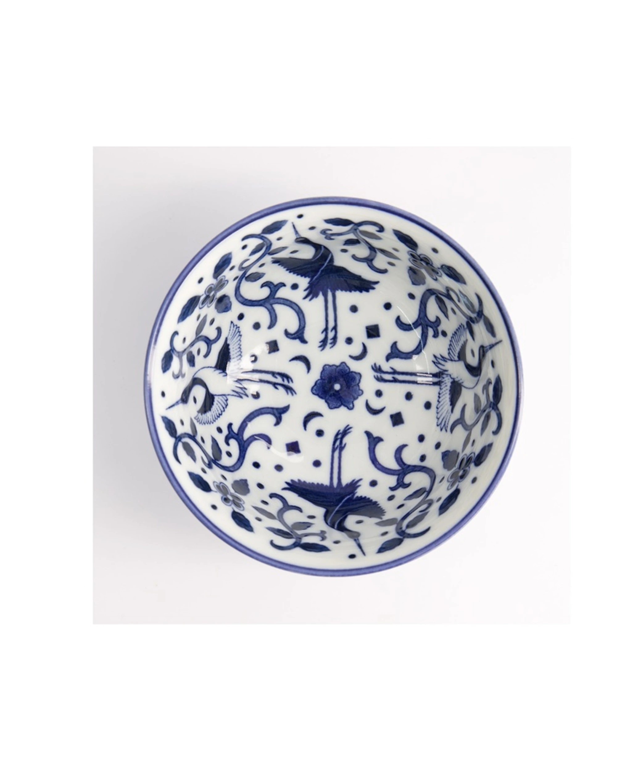2 Tokyo Design Tokyo Maizuru Porcelain Rice Bowl 12x6.5cm - Blue, 2 of 4