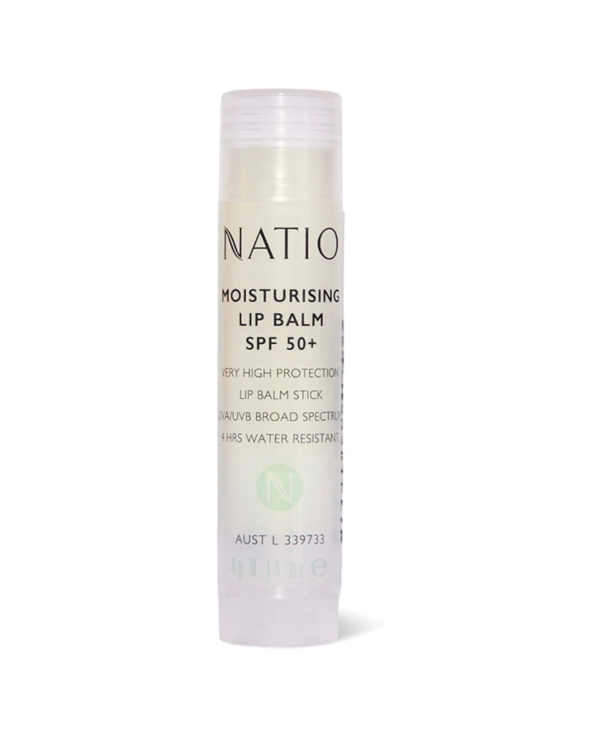1 Natio Aromatherapy Moisturising Lip Balm SPF 50+, 1 of 1