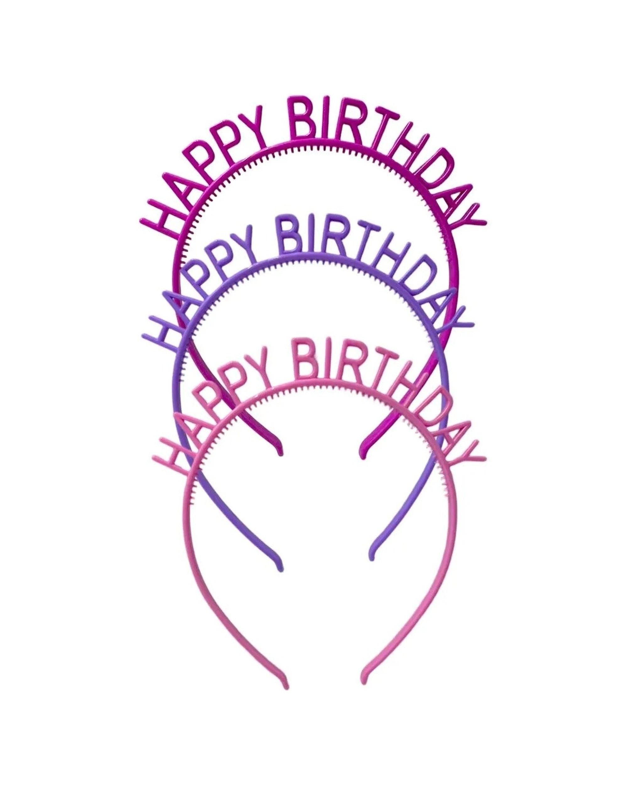 2 Party Maker 6pc Happy Birthday Tiaras Accessories Celebration - Multi, 2 of 2