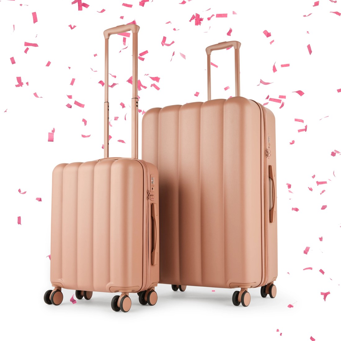 1 2 Piece Hard Case Set - Brown, 1 of 10