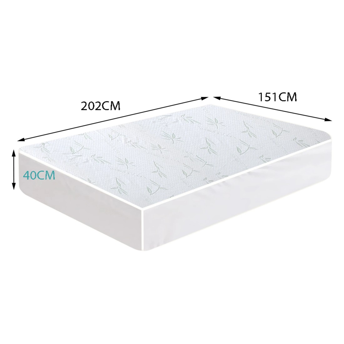 5 Dreamz Mattress Protector Fitted Cover - Queen, 5 of 6