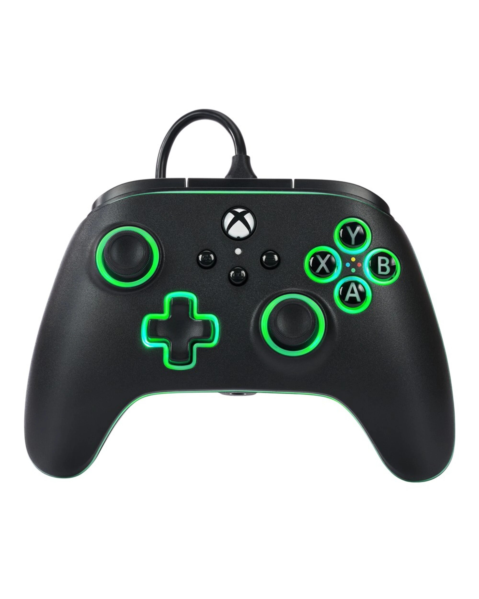 1 PowerA Wired Controller for Xbox Series X|S with Lumectra - Black - Black, 1 of 5