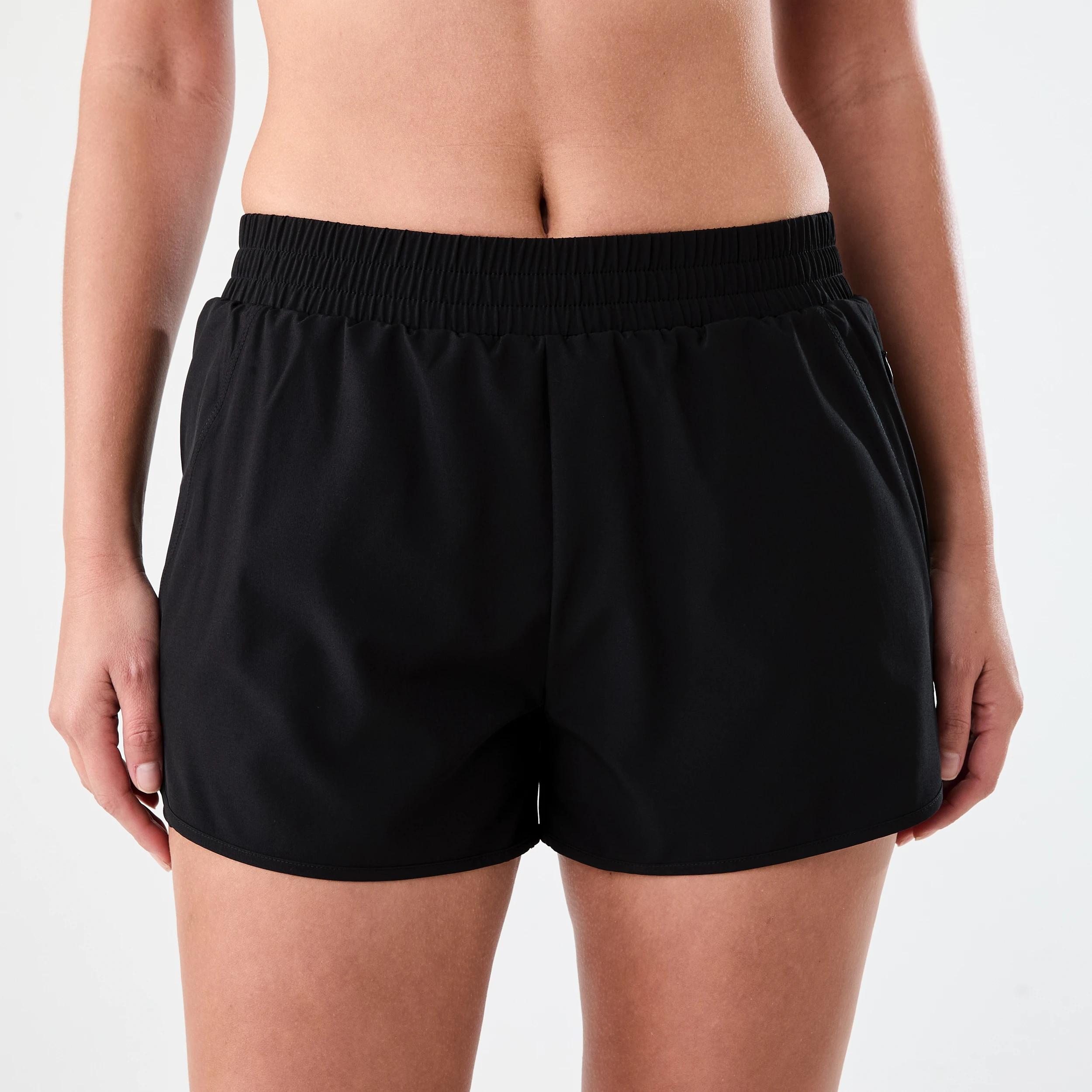 1 Active Womens 3in. Running Shorts Black, 1 of 7