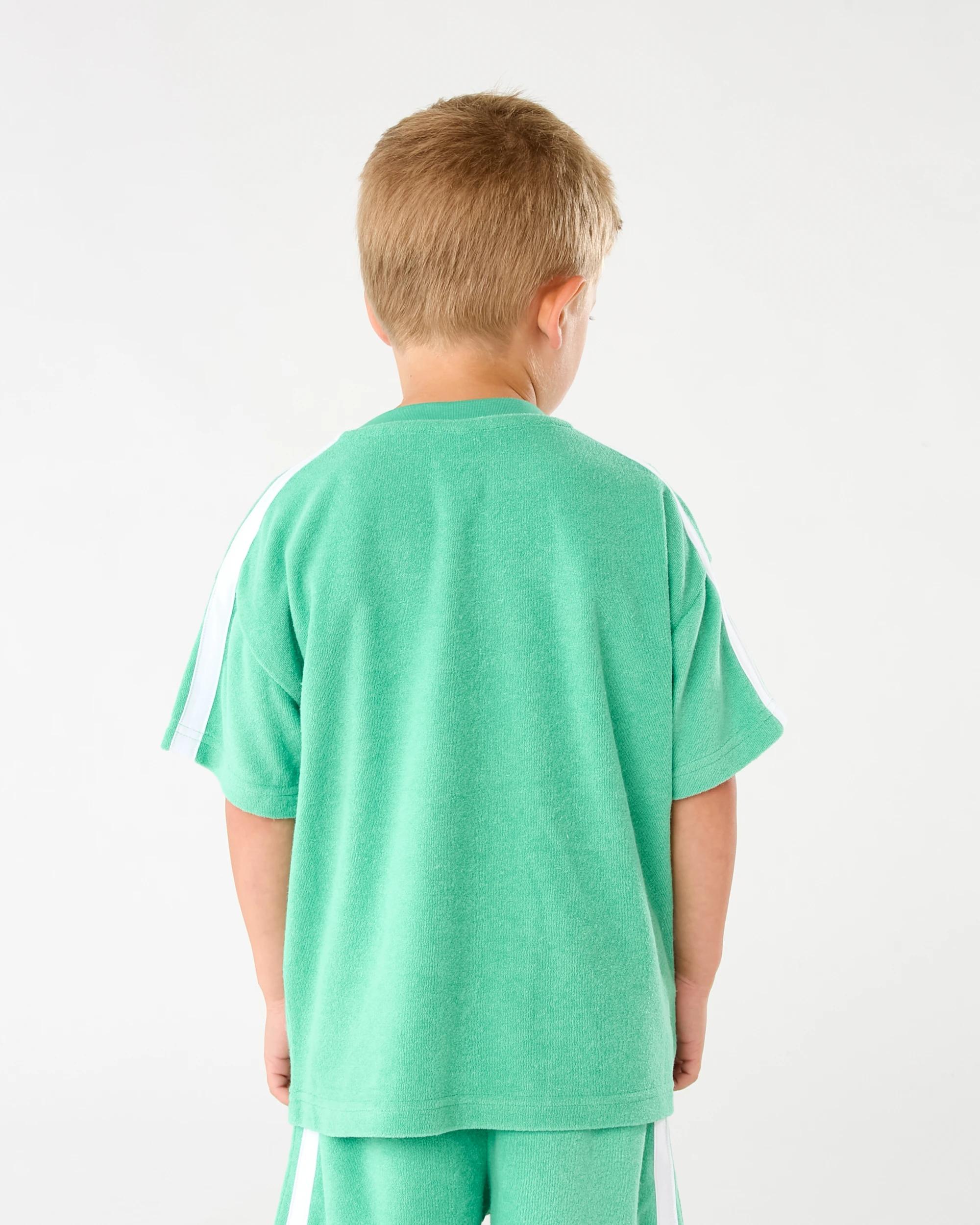 2 Terry Towelling T-shirt Grn Spruce, 2 of 6