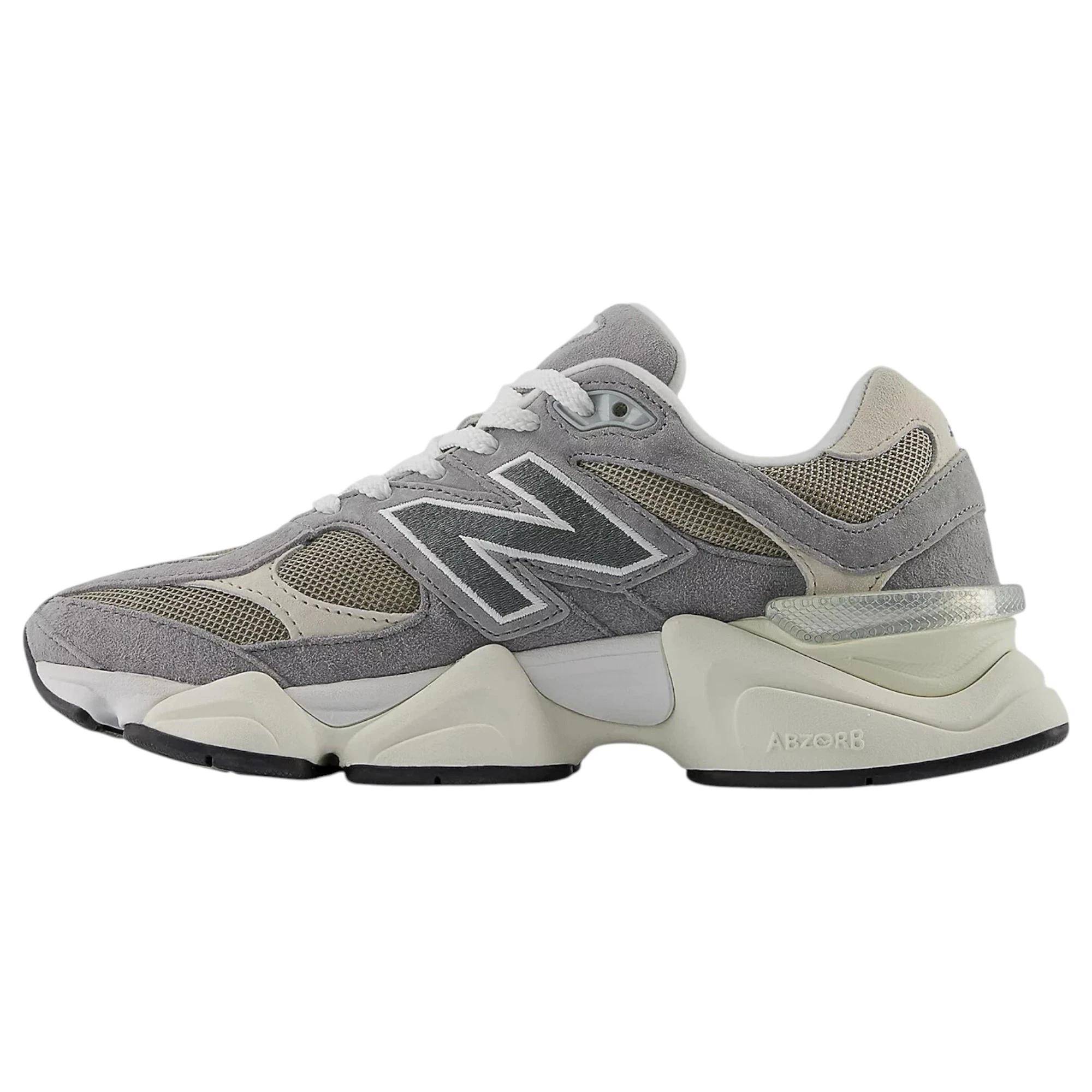 4 New Balance Mens 9060 Grey Multi Athletic Shoes GREY MULTI, 4 of 6