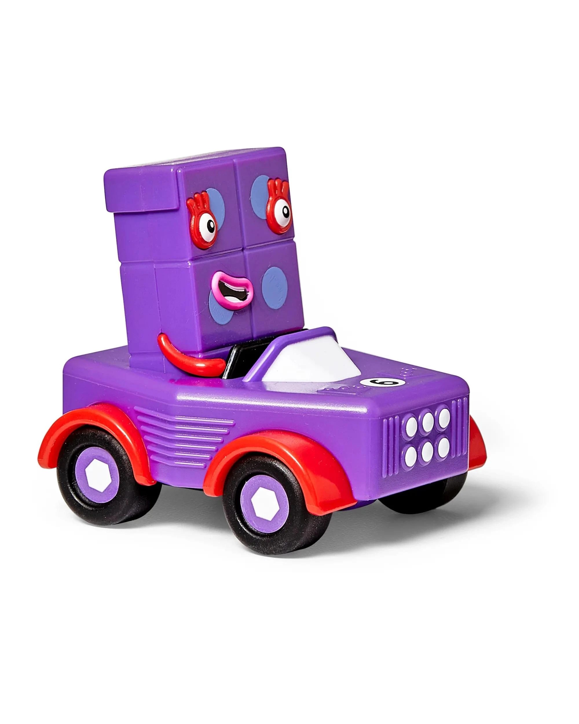 7 Numberblocks Mini Vehicles Six to Ten, 7 of 8