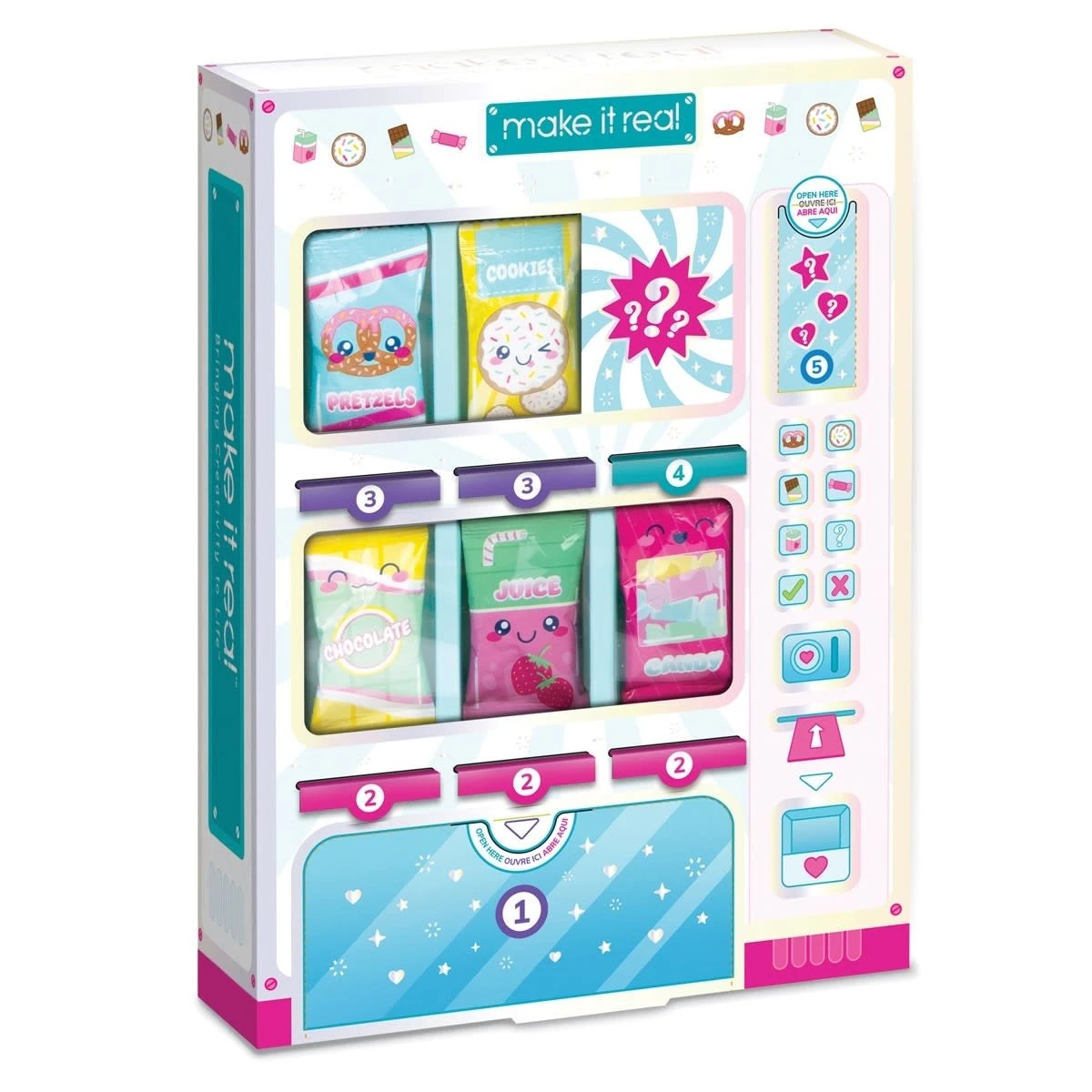 5 242 Piece Make It Real Snackers Bracelet Kit Vending Machine, 5 of 8