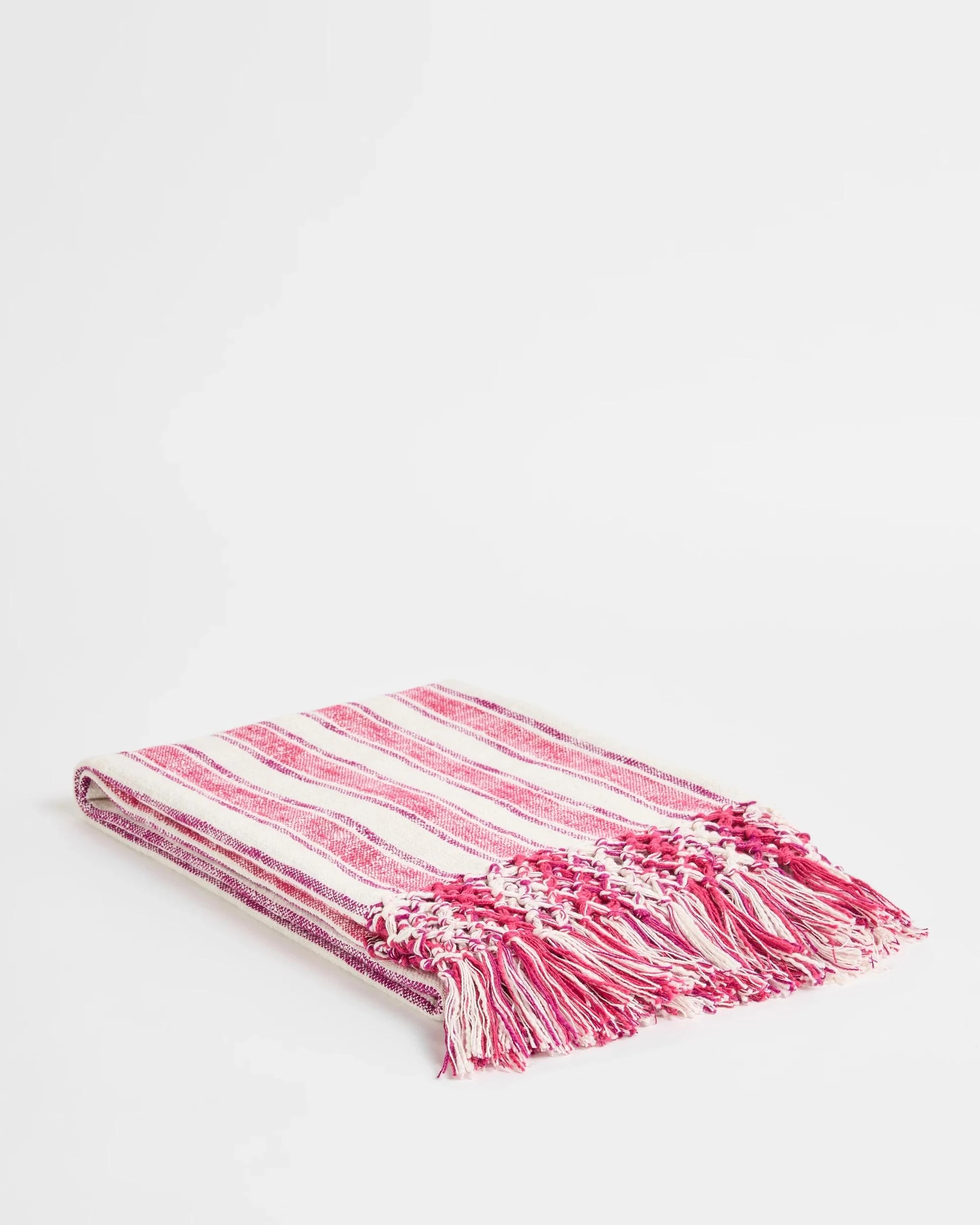 1 Target Anyston Stripe Throw - Queen Bed - Pink, 1 of 3