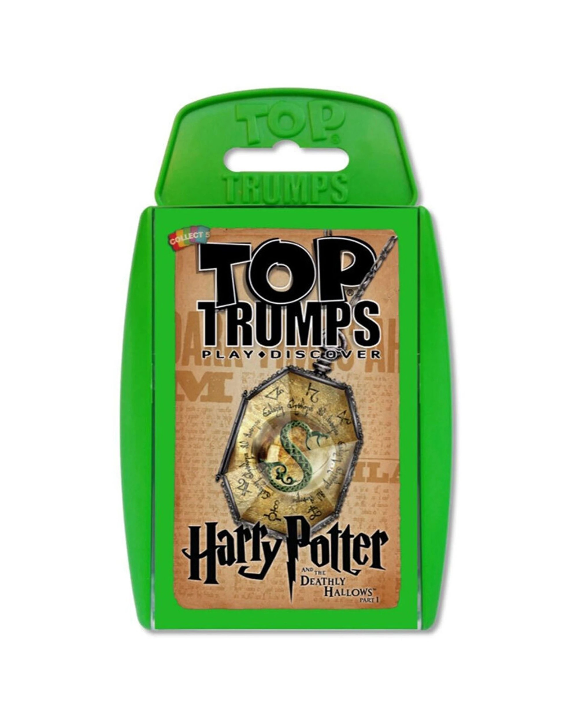 1 TOP TRUMPS Harry Potter And The Deathly Hallows Part 1 Card Game - Green, 1 of 5