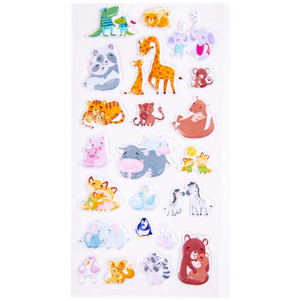 2 Learning Can Be Fun Little Paws Big Love Puffy Stickers, 2 of 3