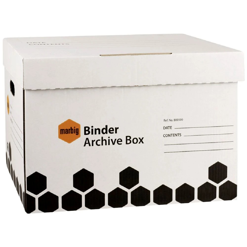 1 Marbig Super Strong Binder Archive Box, 1 of 3