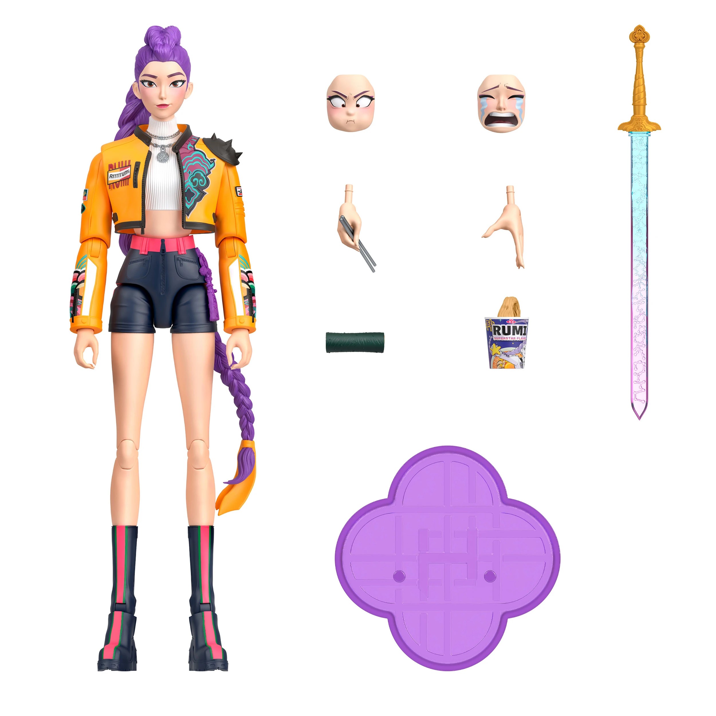 3 KPop Demon Hunters Action Figure with Storytelling Accessories - Assorted, 3 of 6