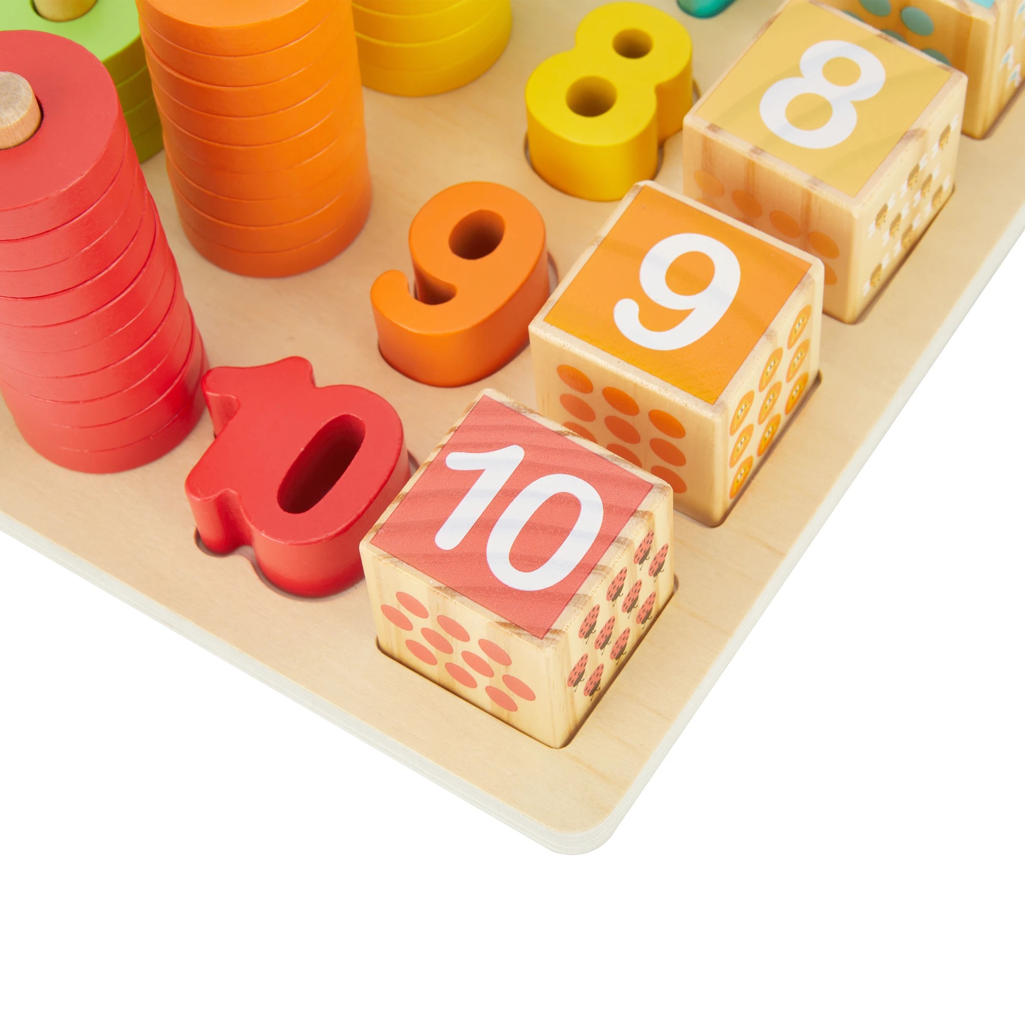 6 Wooden Play: Wooden Mega Stack and Count, 6 of 9
