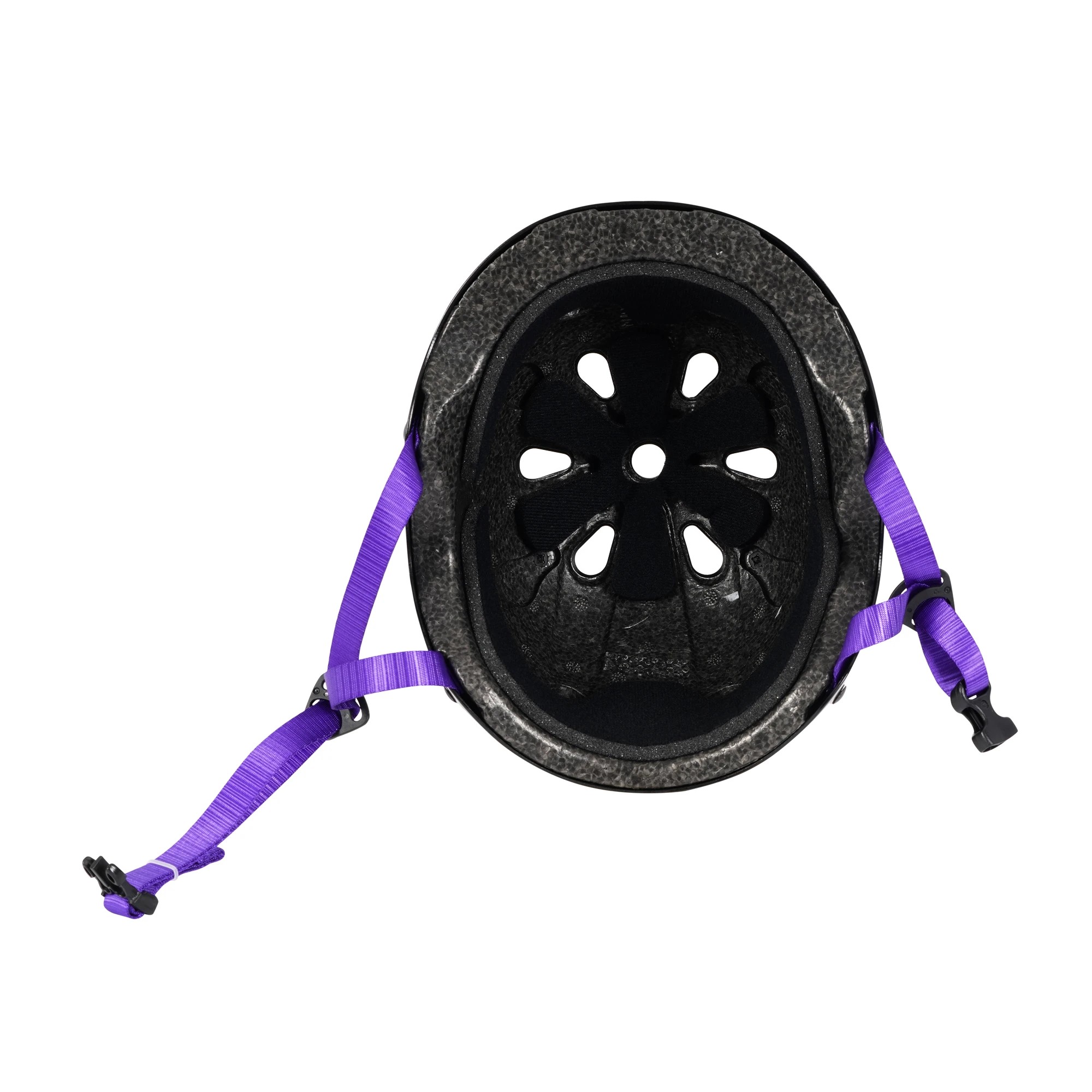 6 IVS Skate Helmet - Large, Black and Purple, 6 of 7