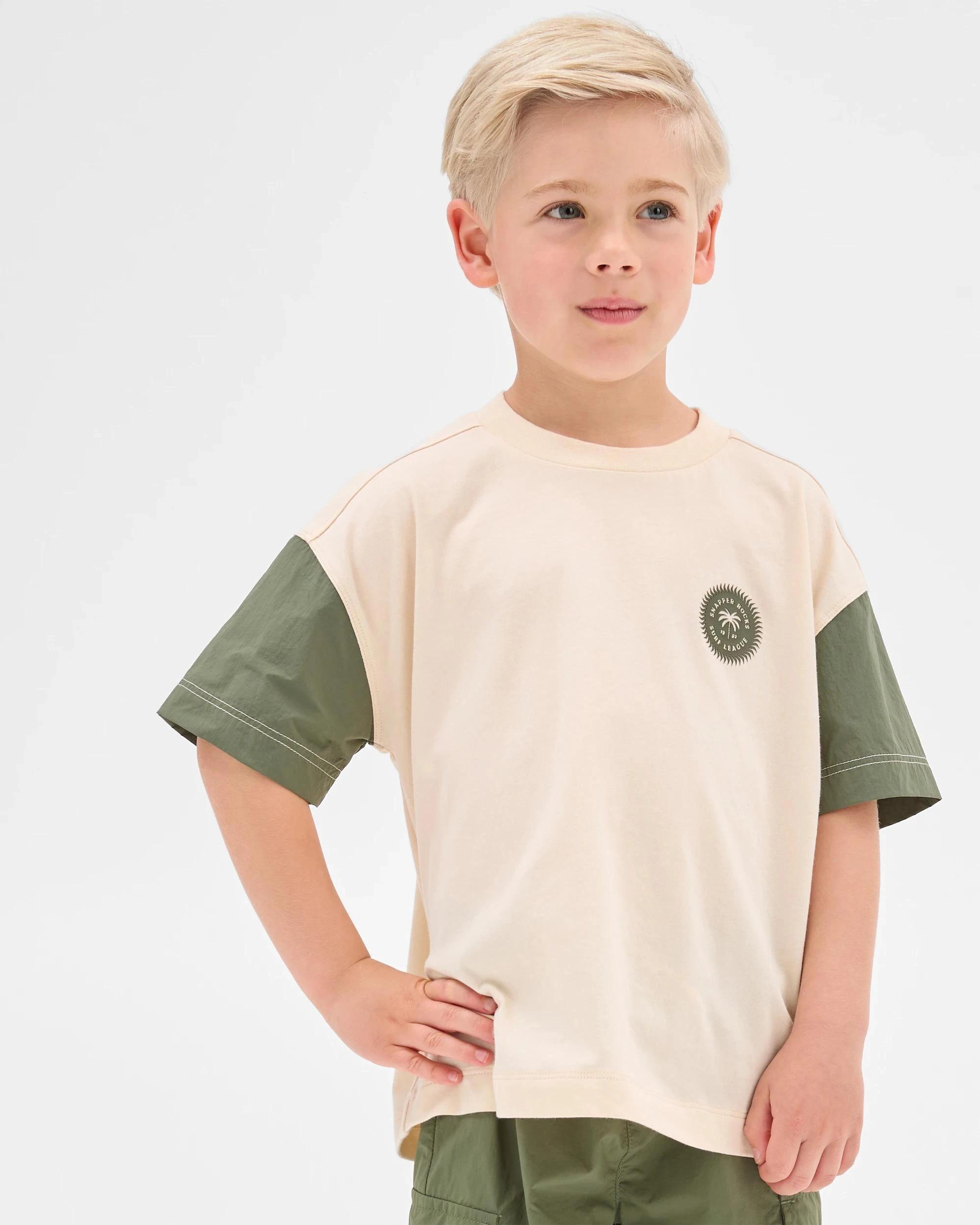 2 Target Australian Cotton and Nylon Blend Oversized T-shirt NEUTRAL, 2 of 8