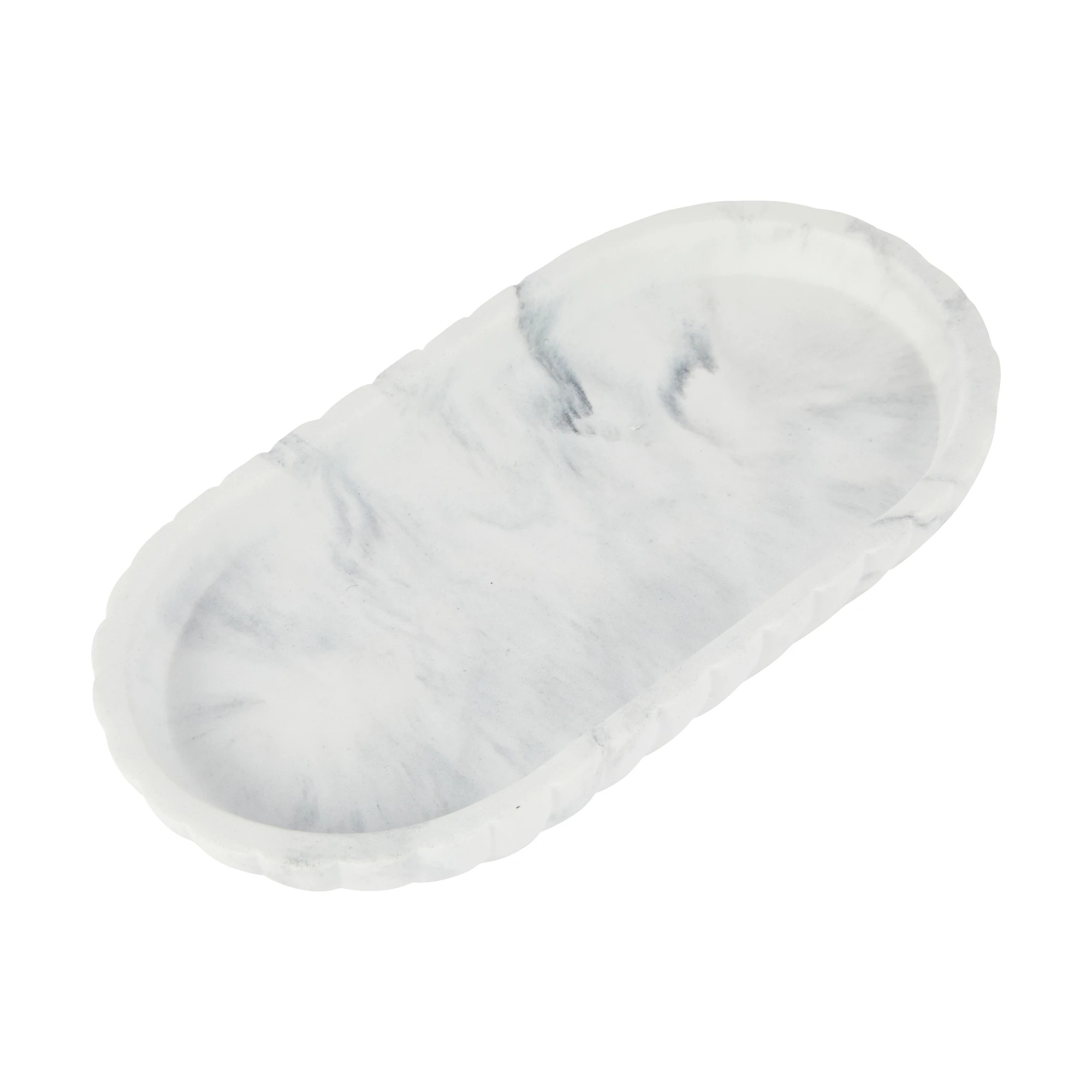 1 Marble Look Tray, 1 of 3