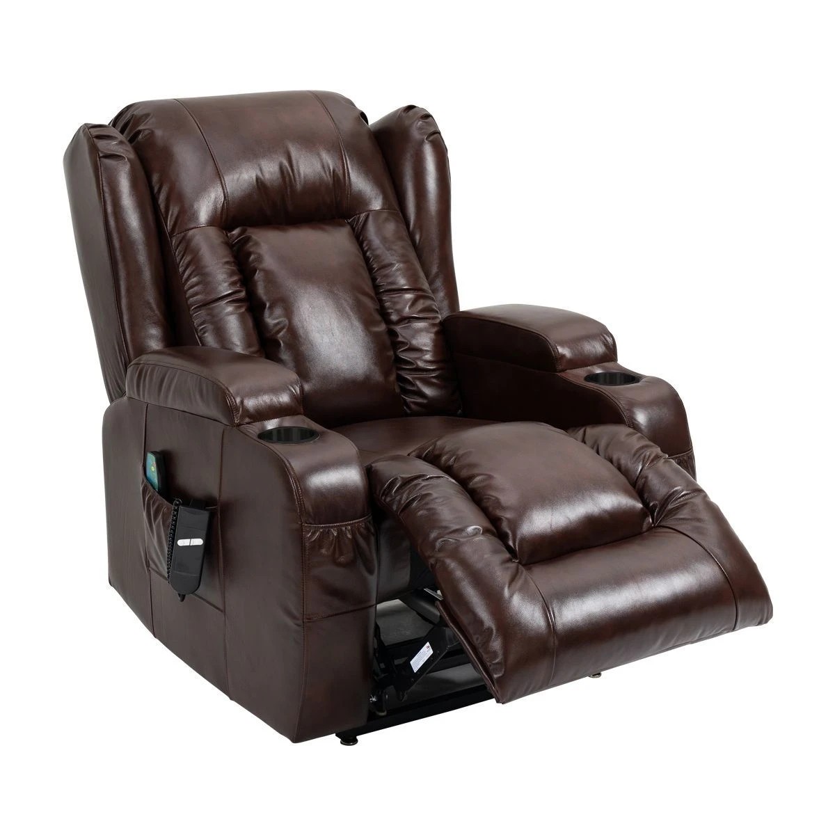 3 Ausway Massage Recliner Chair Electric 8 Point Heated, 3 of 5
