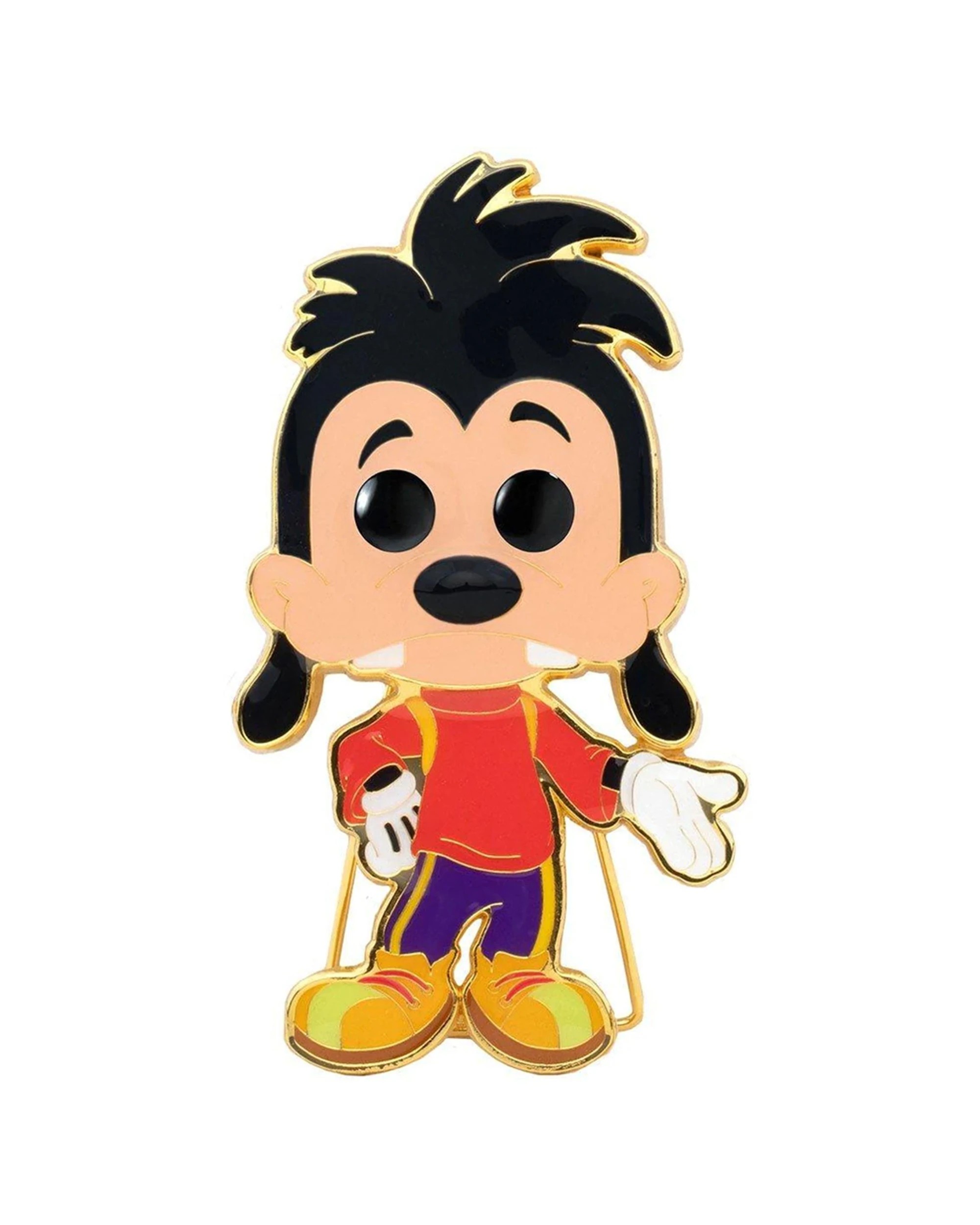 1 Pop Enamel Pin Disney Goofy Movie Max 10Cm Display Box 12Y For Collectors - Multi, 1 of 3