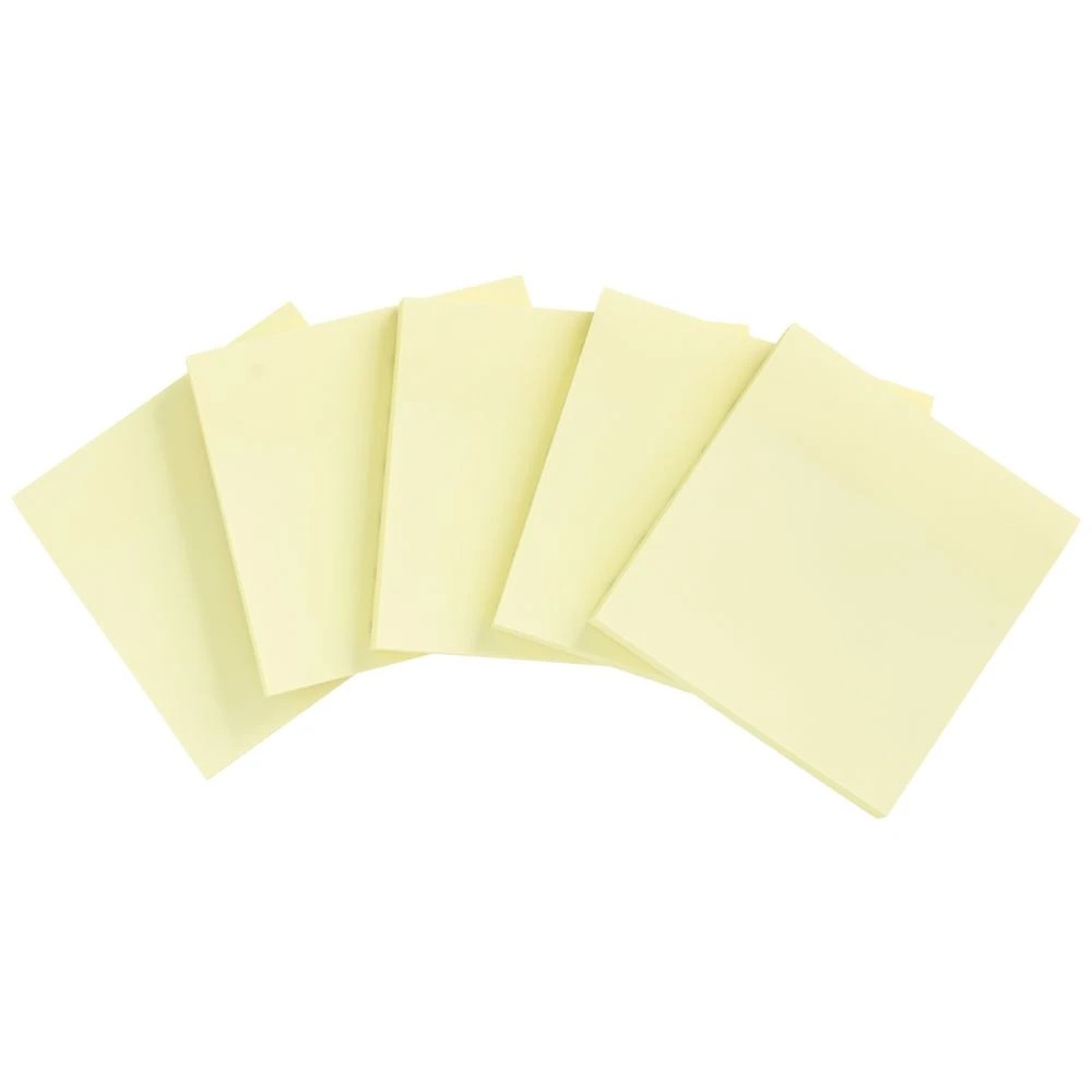 4 J.Burrows Ultra Stick-it Notes 76x76mm Yellow 5 Pack, 4 of 4