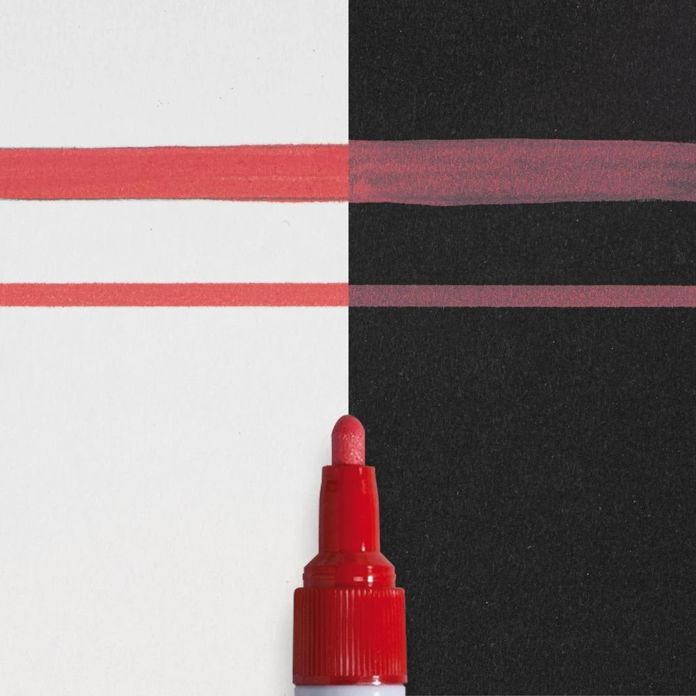 4 Sakura Pen-touch Paint Marker 2mm Red, 4 of 5