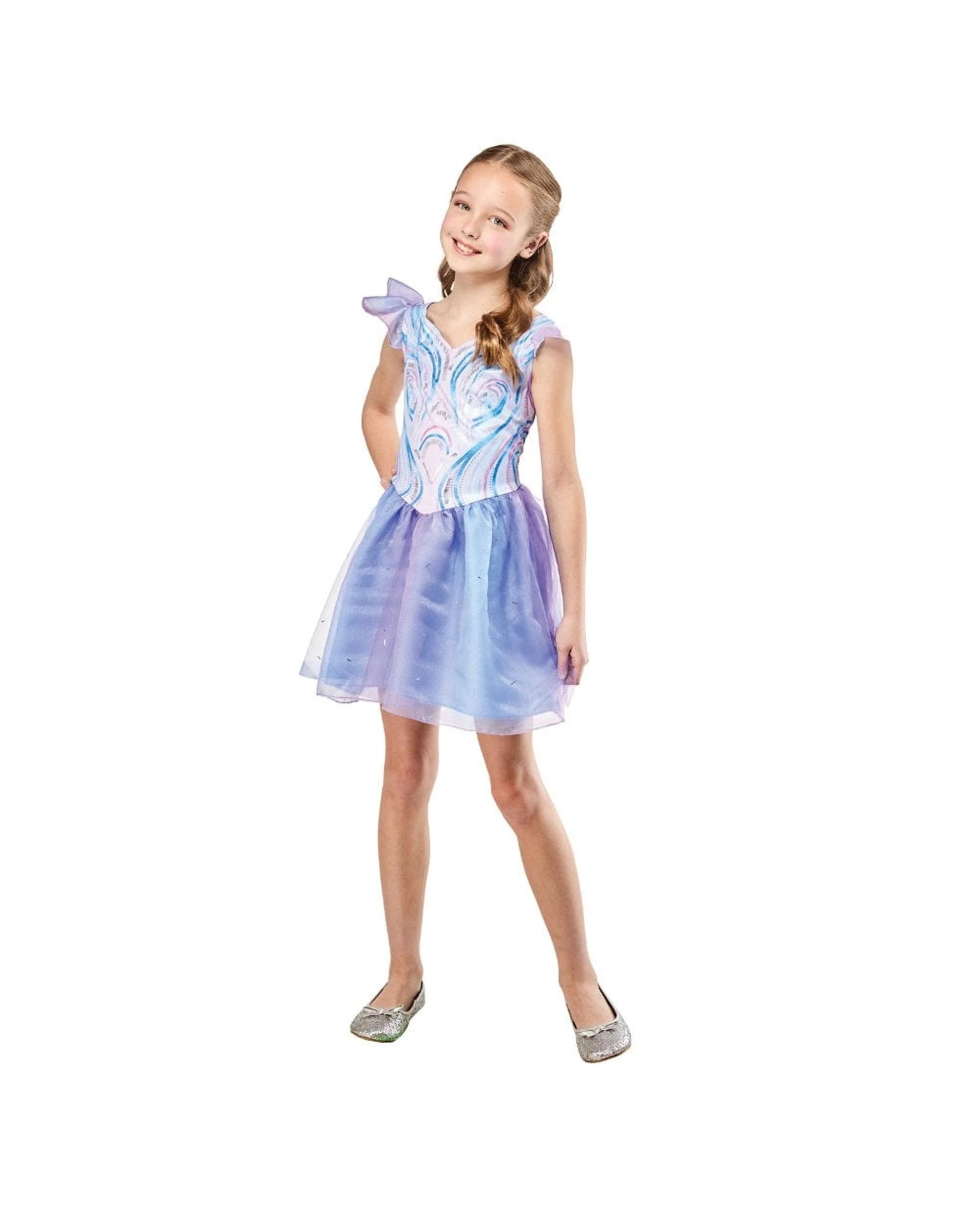1 Wicked Glinda Periwinkle Deluxe Child Costume Size 6-8 Years, 1 of 4